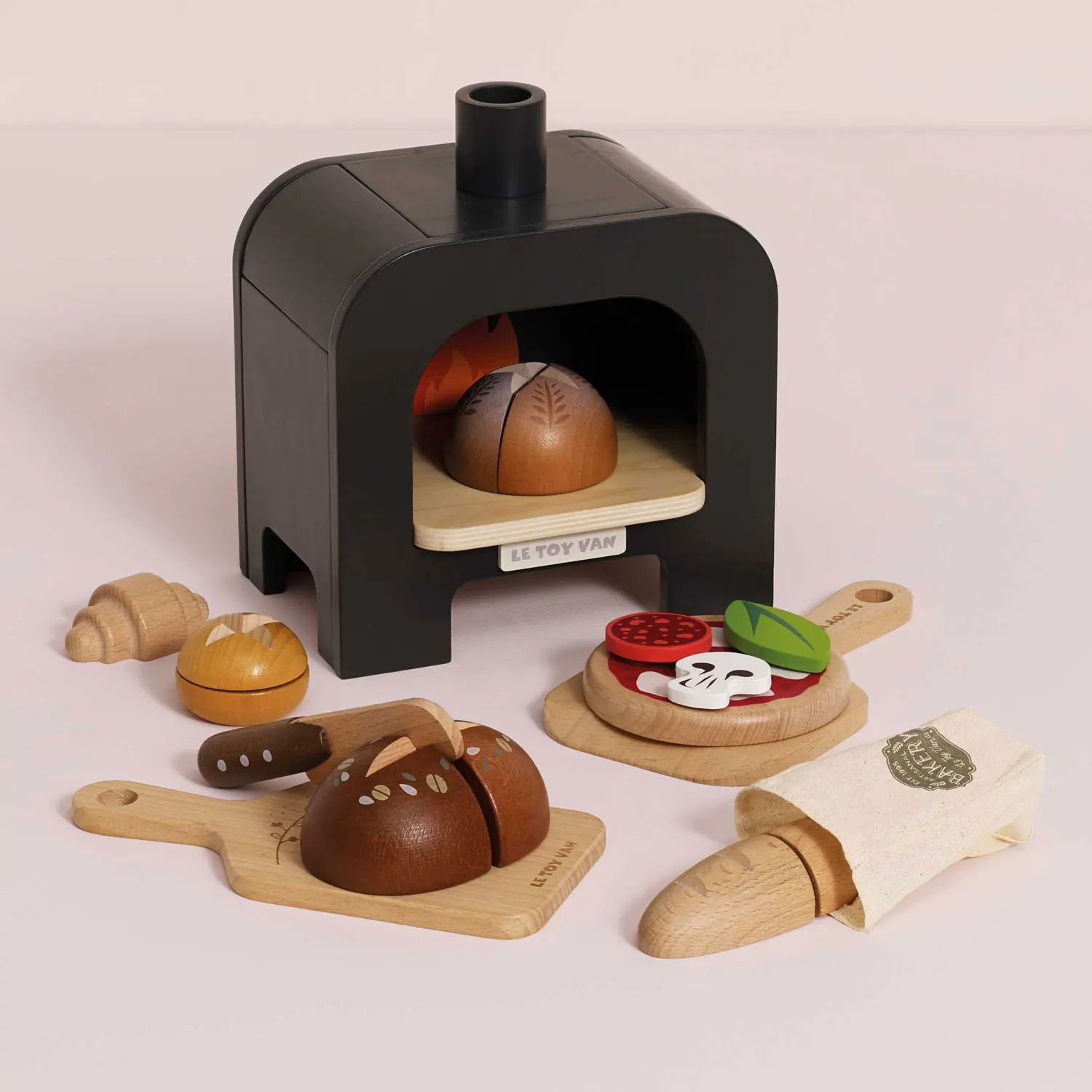 Pizzaofen aus Holz / Wooden Pizza Oven-Le Toy Van (LTV)