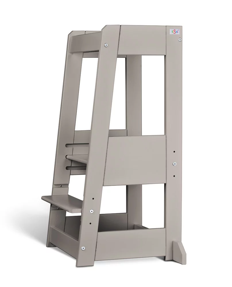 tiSsi® Entdeckerturm / Lernturm FELIX mitwachsend Stormy Grau-tiSsi®