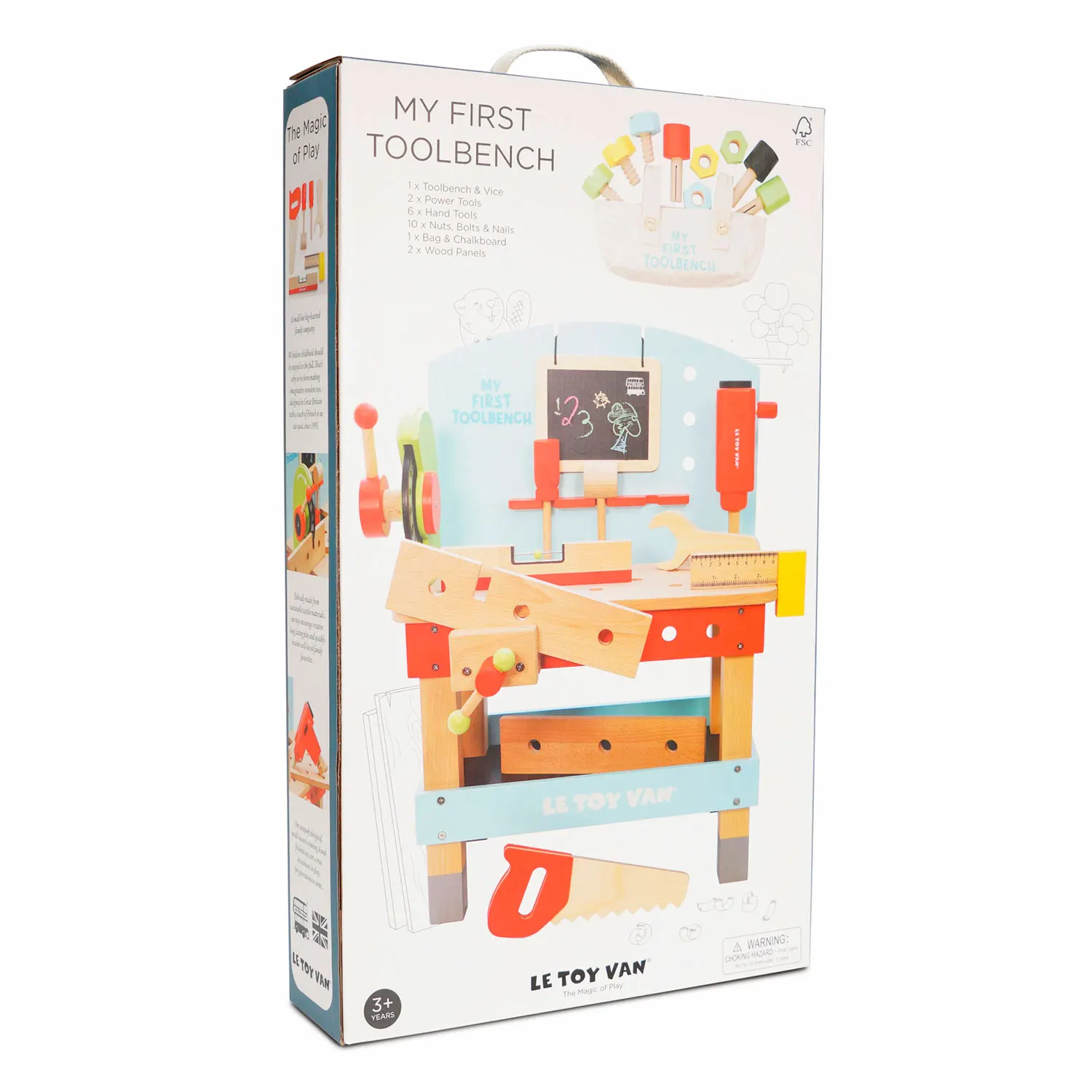 Meine erste Werkzeugbank / Wooden Tool Bench-Le Toy Van (LTV)