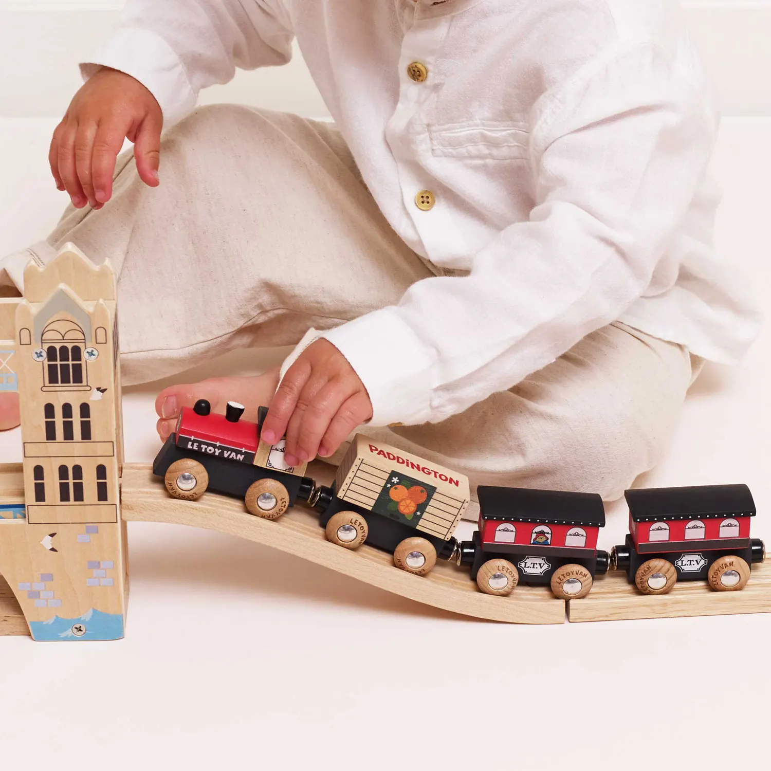 Paddington Wooden Train Set
