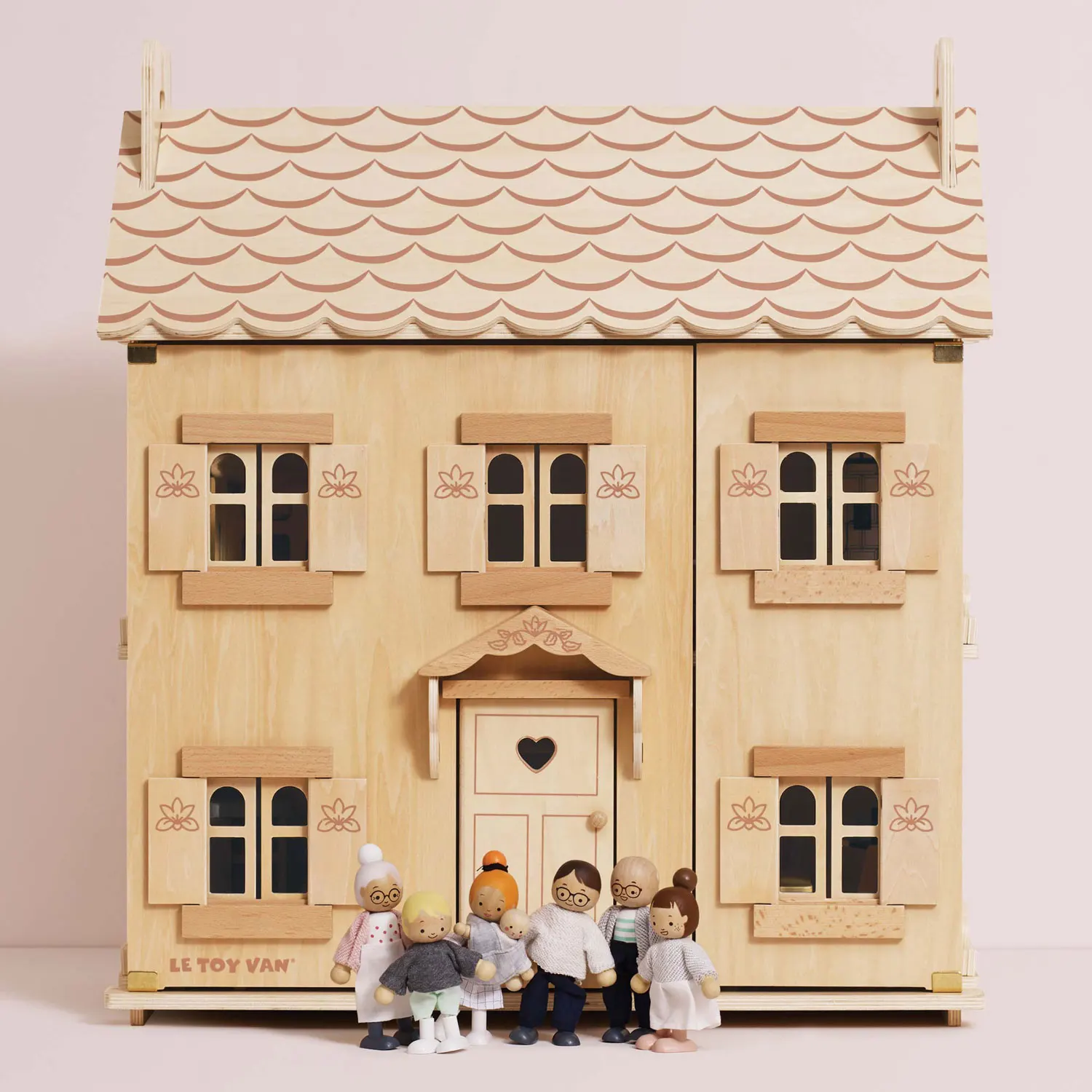 Marie’s Natural Wood Dolls House