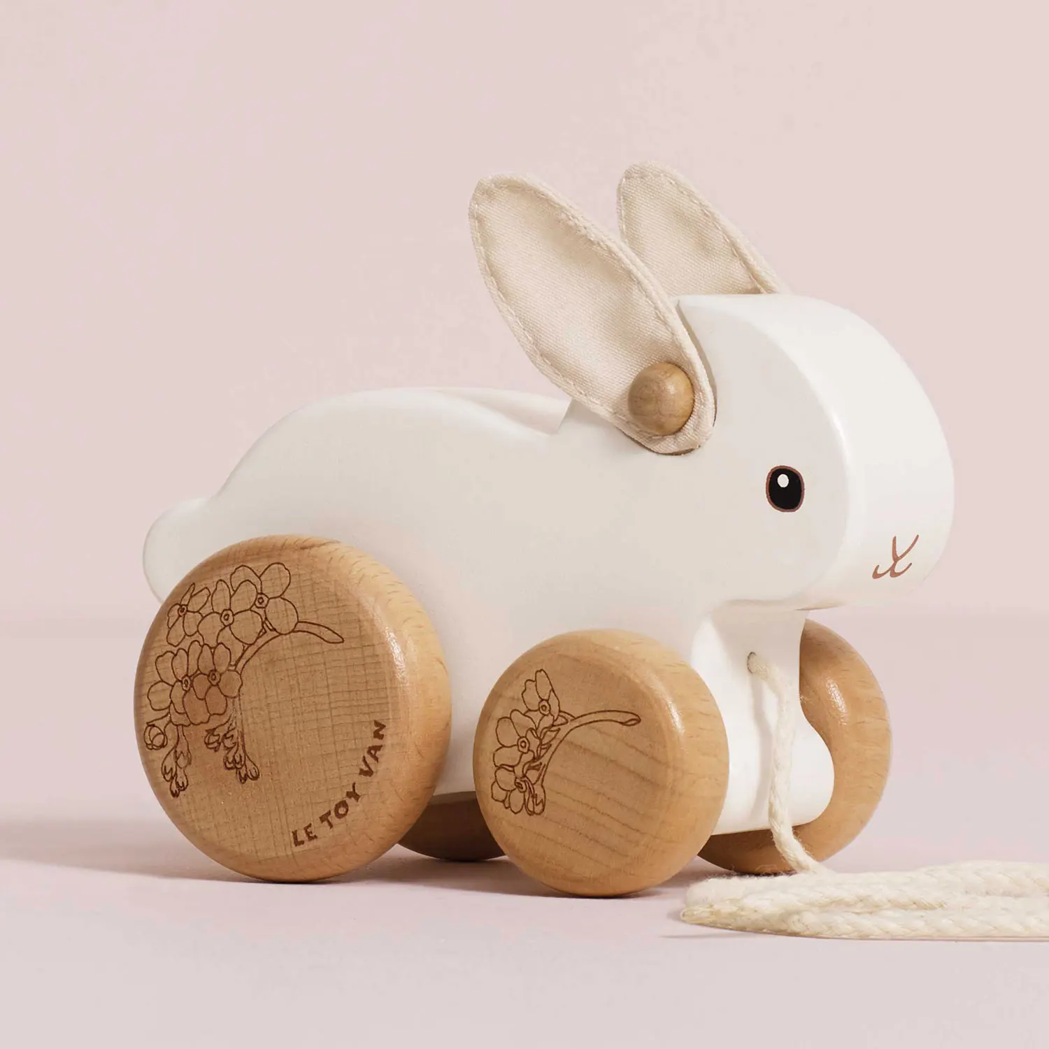 Pull Along Hopping Bunny