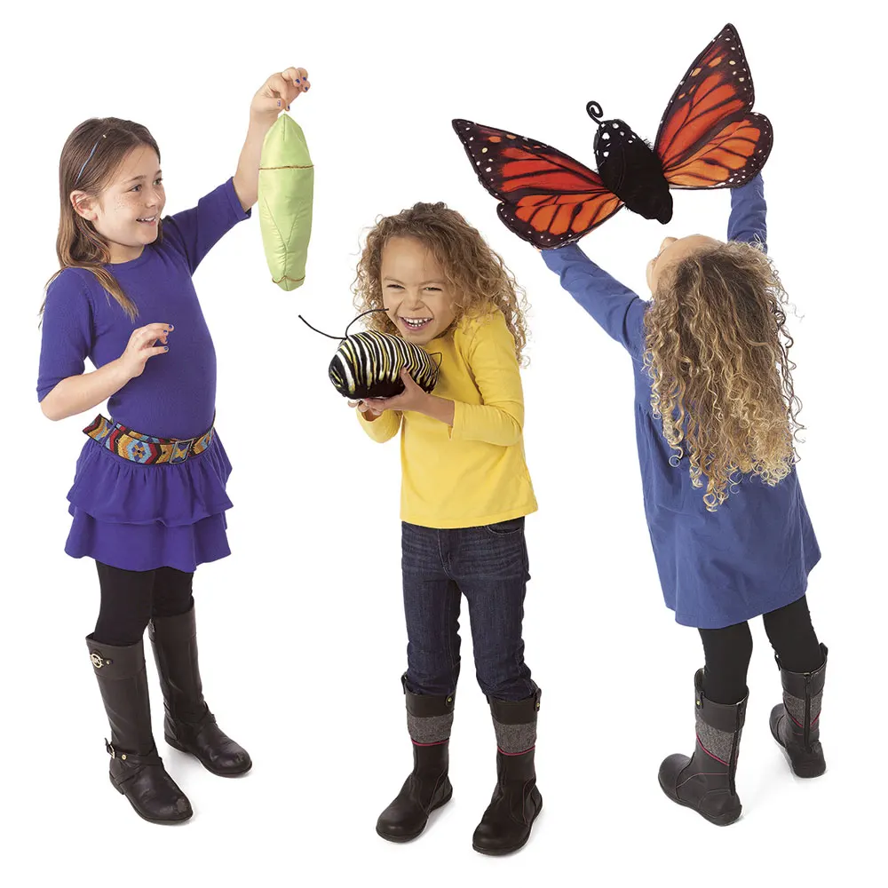 Metamorphose Schmetterling / Monarch Life Cycle - Metamorphose-Folkmanis® Puppets