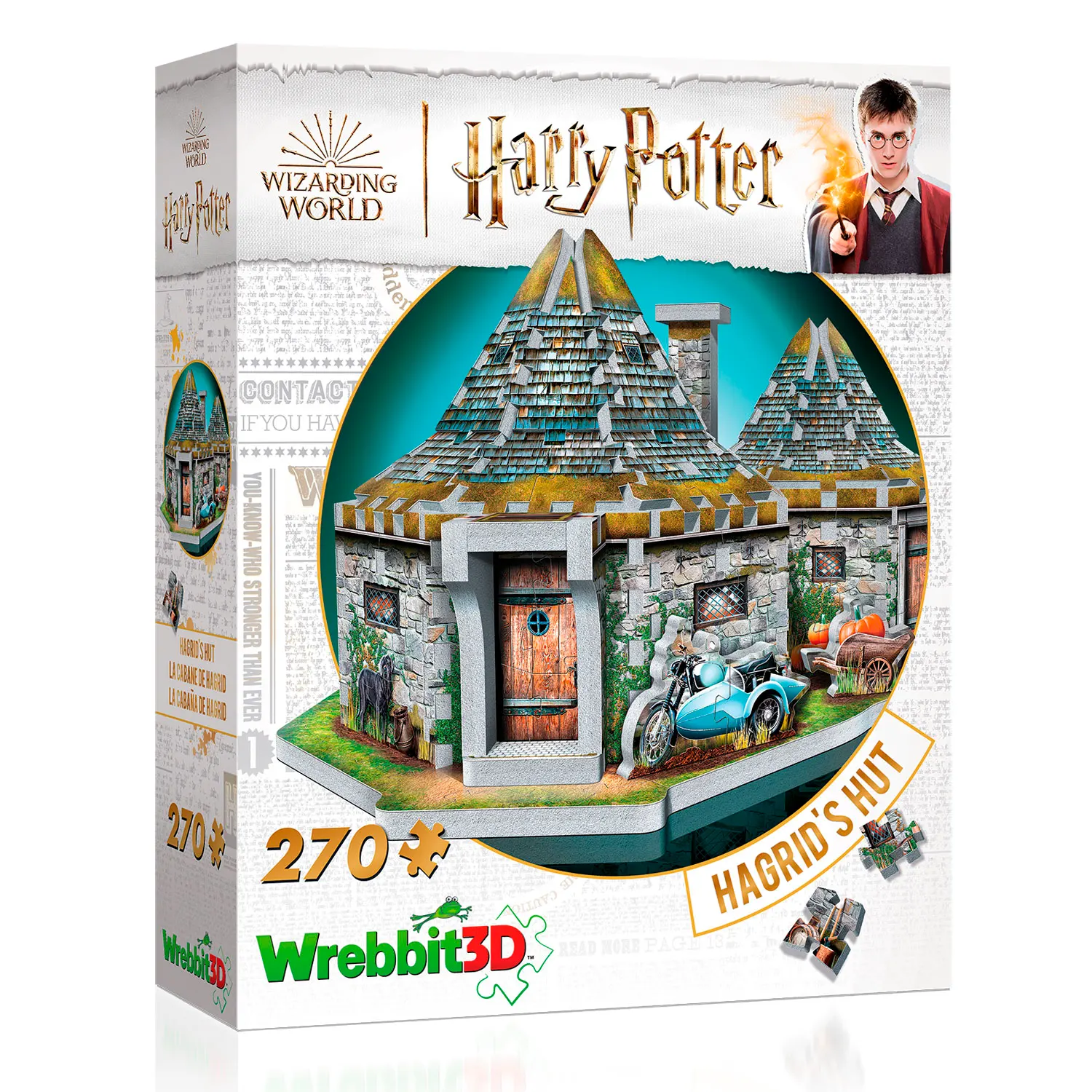 Hagrids Hütte - Harry Potter / Hagrid´s Hut  270 pcs.3D Puzzle-Wrebbit-3D Puzzles