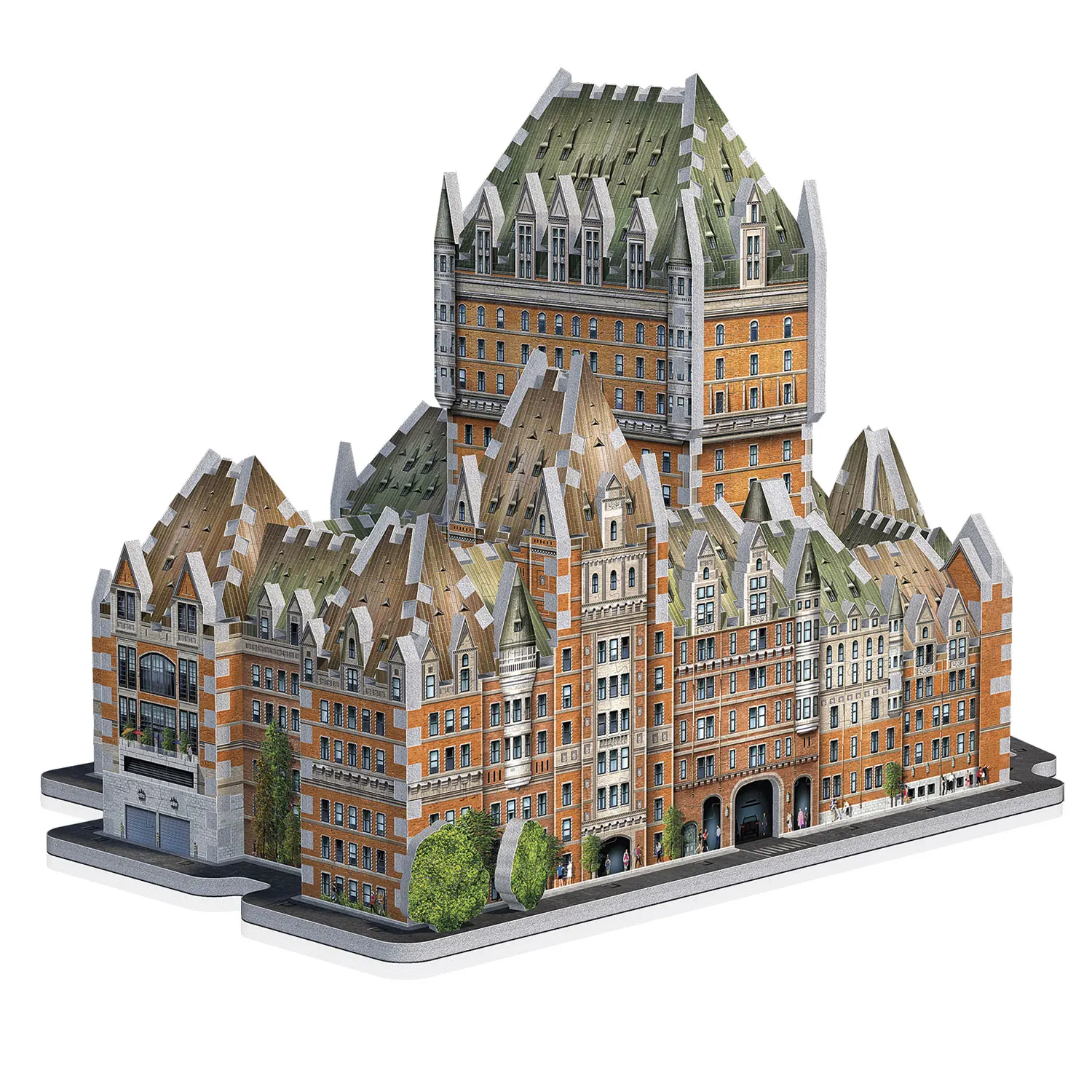 Chateau Frontenac / Quebec City Schloßhotel, 865 pcs-Wrebbit-3D Puzzles