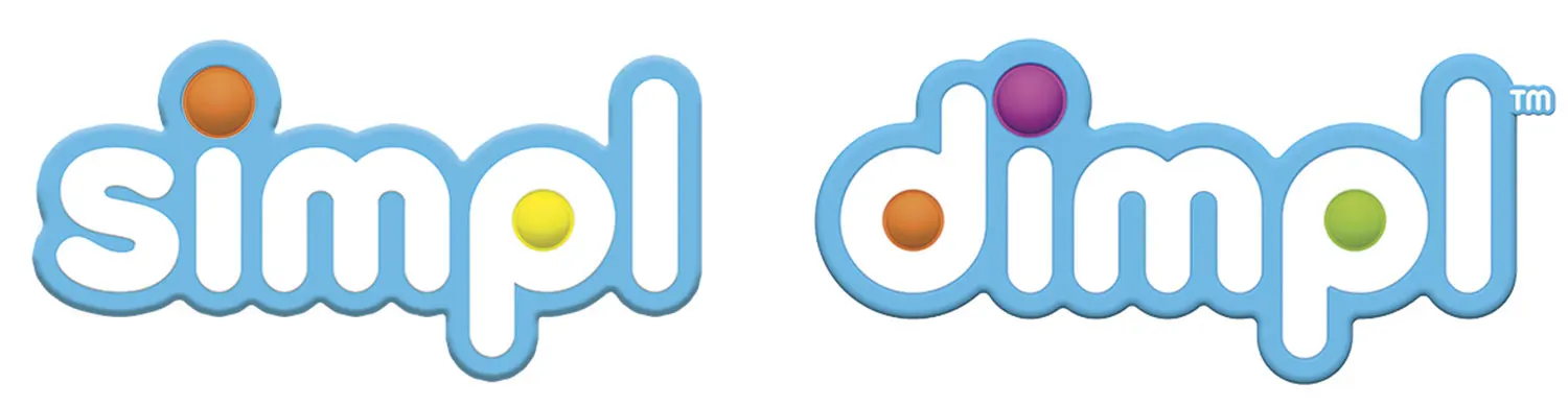 Simple Dimpl Greifling (Schlüsselanhänger)-TOMY