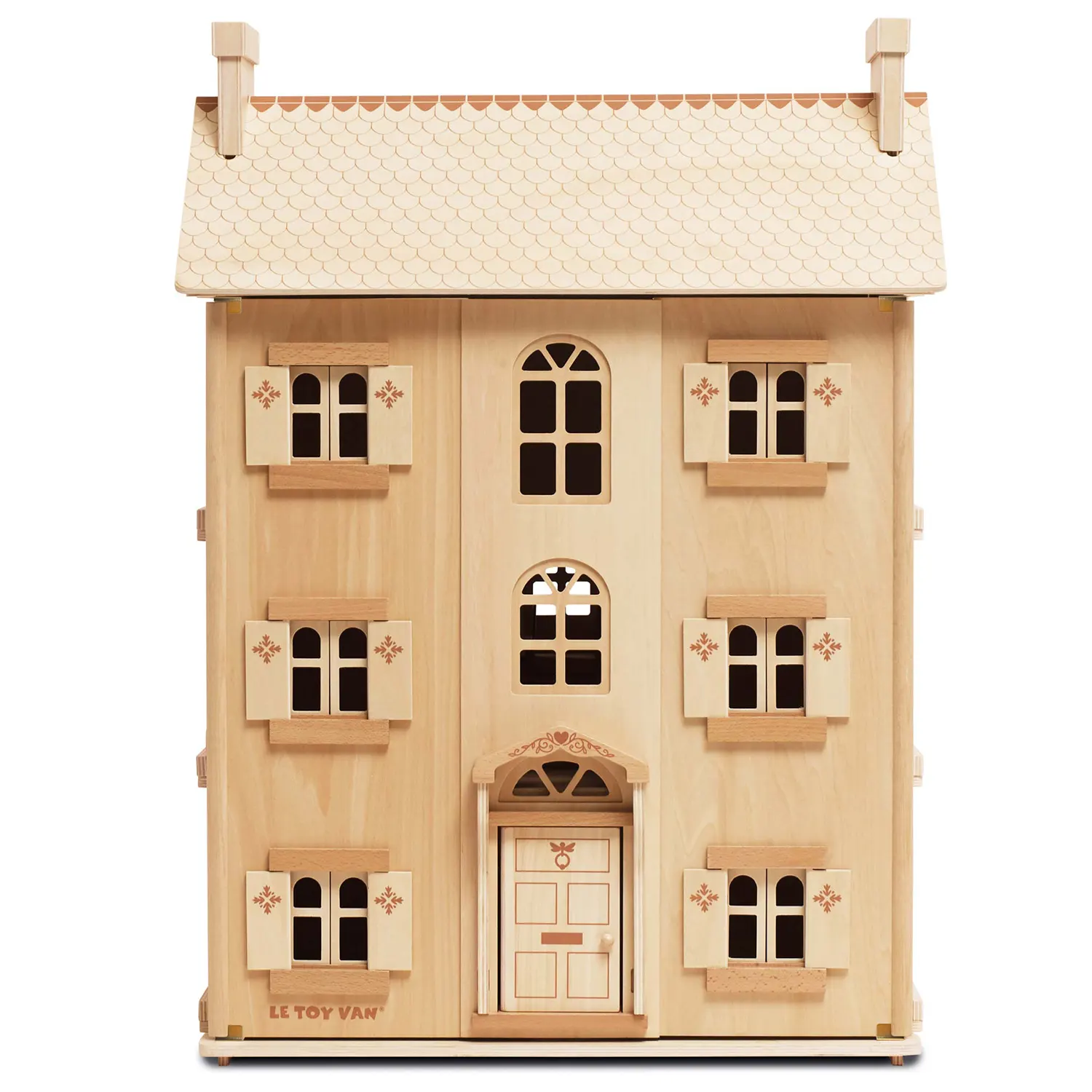 Puppenhaus Natur / Natural Wood Doll House
