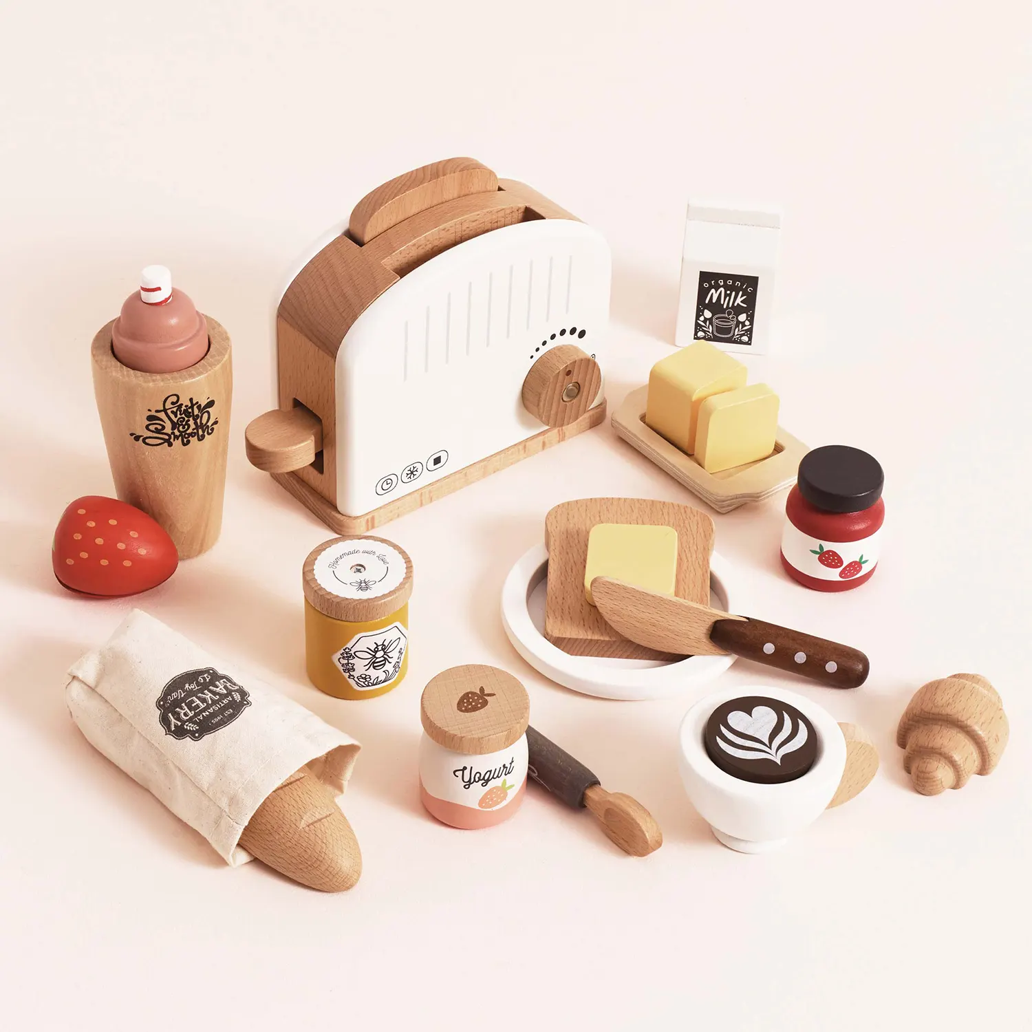 Bread, Loaf and Knife Set / Brotlaib und Messer Set-Le Toy Van (LTV)