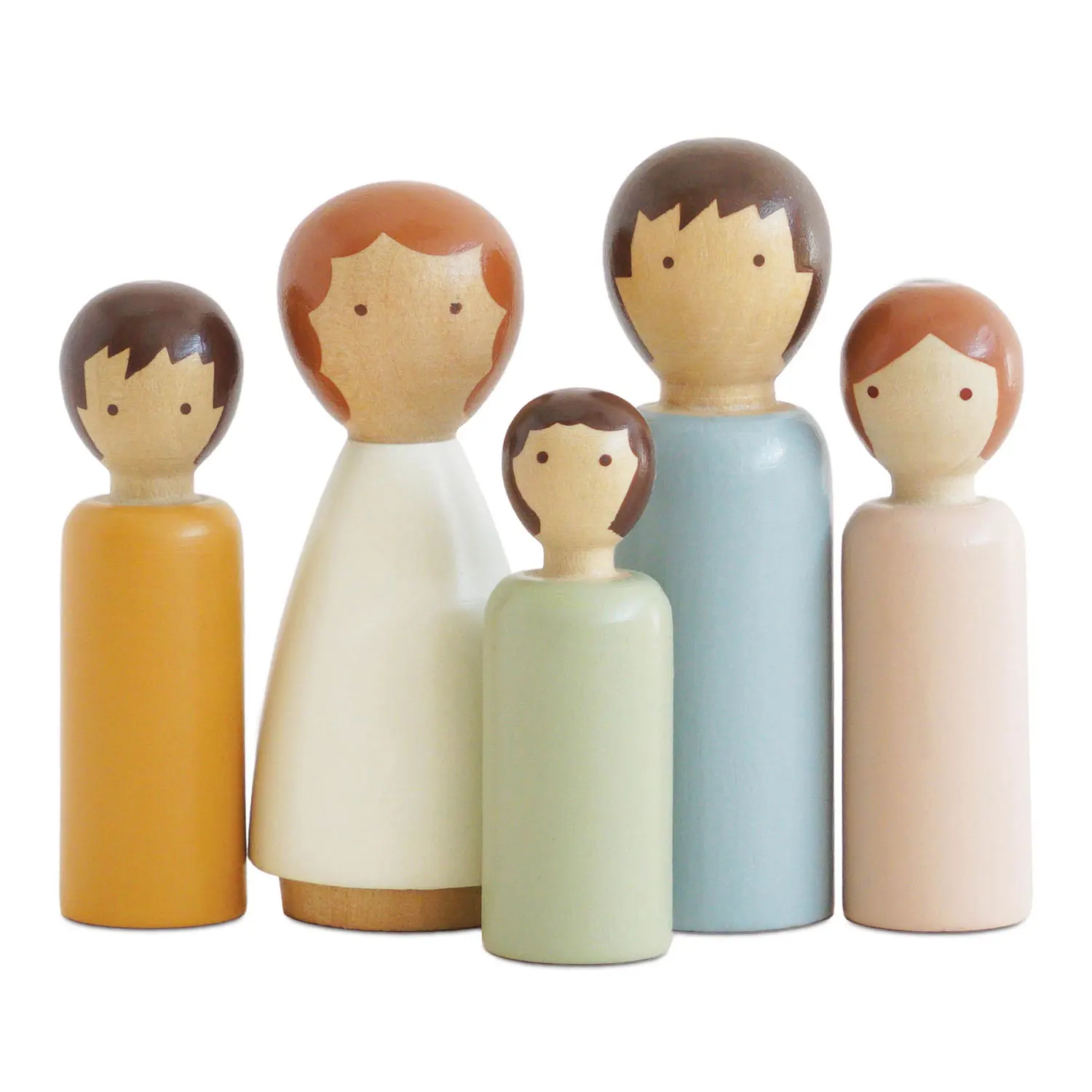 Holzfamilie Dubois / Dubois Wooden Family
