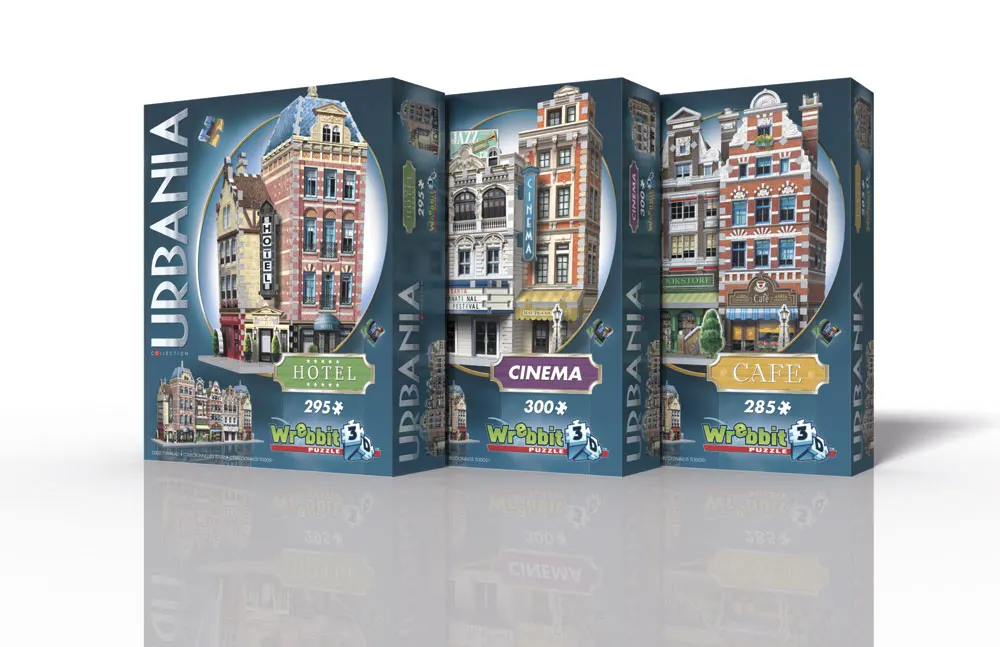 Urbania: Cafe Milano-Wrebbit-3D Puzzles