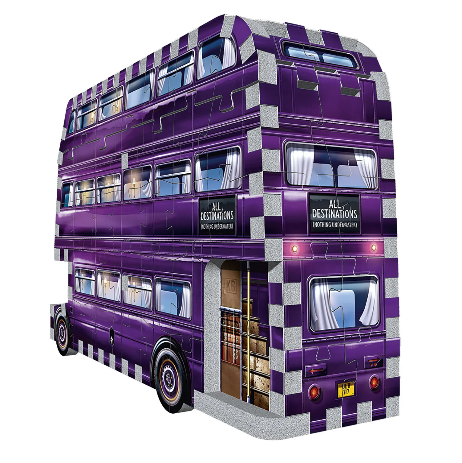 Der fahrende Ritter MINI Harry Potter/Knight Bus MINI Harry Potter 130 pcs.-Wrebbit-3D Puzzles