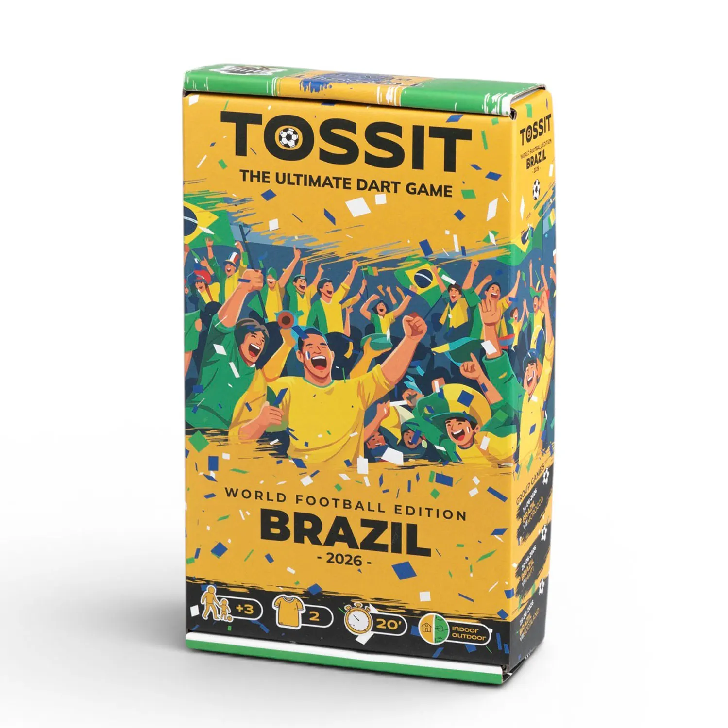 BRAZIL - TOSSIT Starter Pack - World Football Edition-TOSSIT®