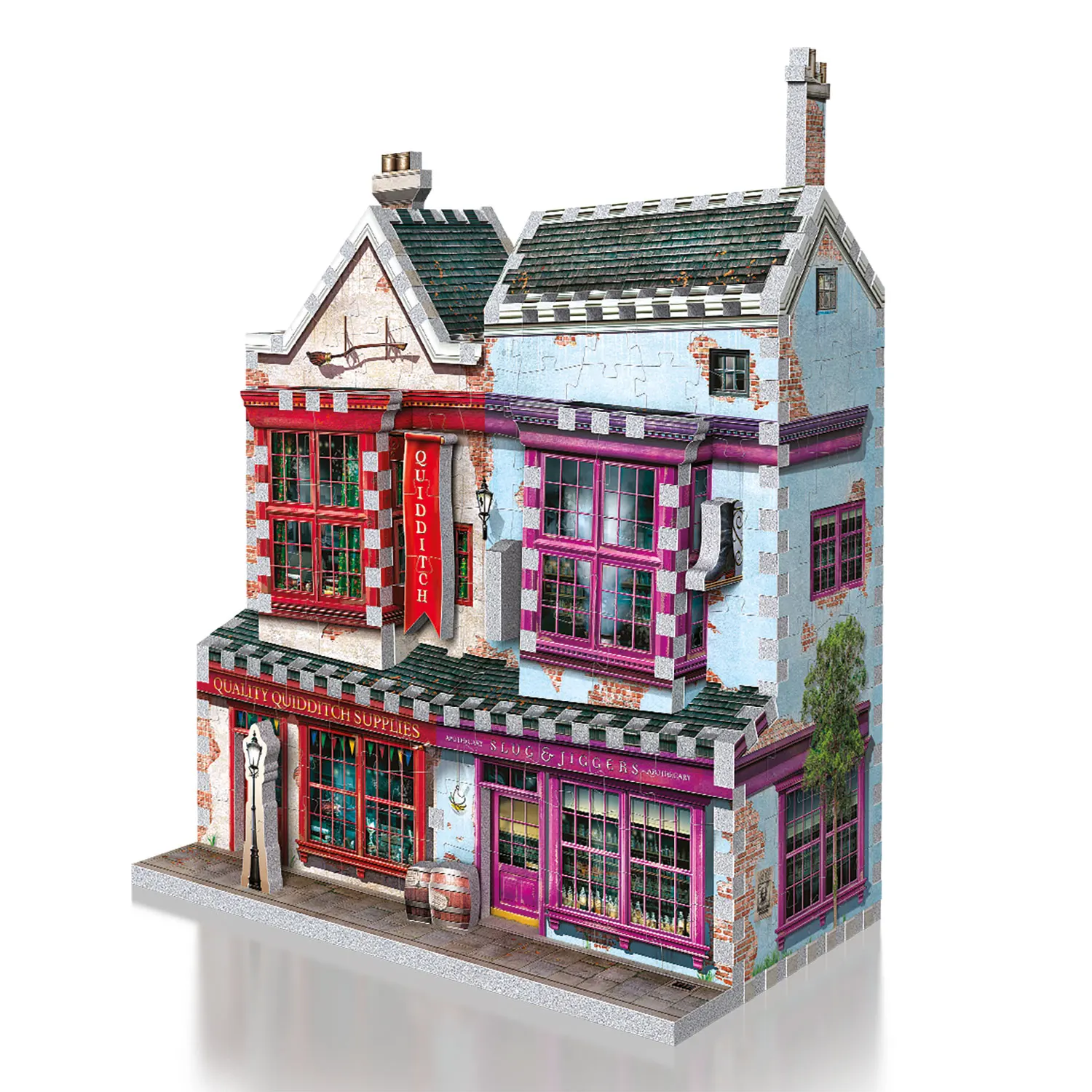 Qualitäts Quidditch Shop Harry Potter / Quality Quidditch Supplies 305 pcs.-Wrebbit-3D Puzzles