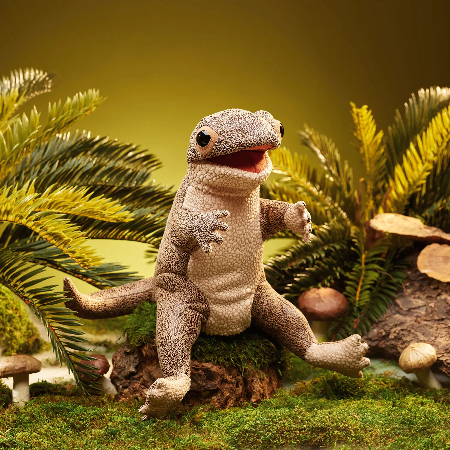 Lizard / Eidechse-Folkmanis® Handpuppen