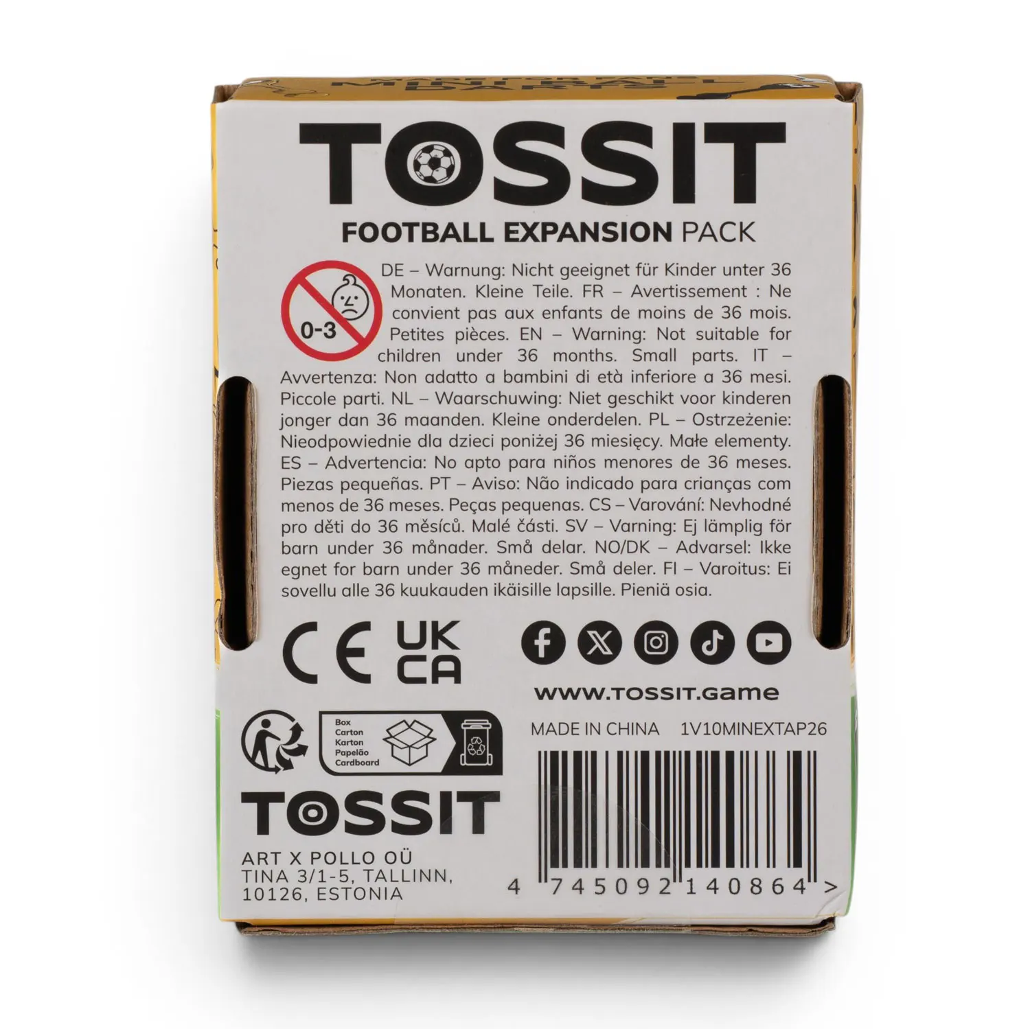 TOSSIT WORLD FOOTBALL EDITION BUNDLE