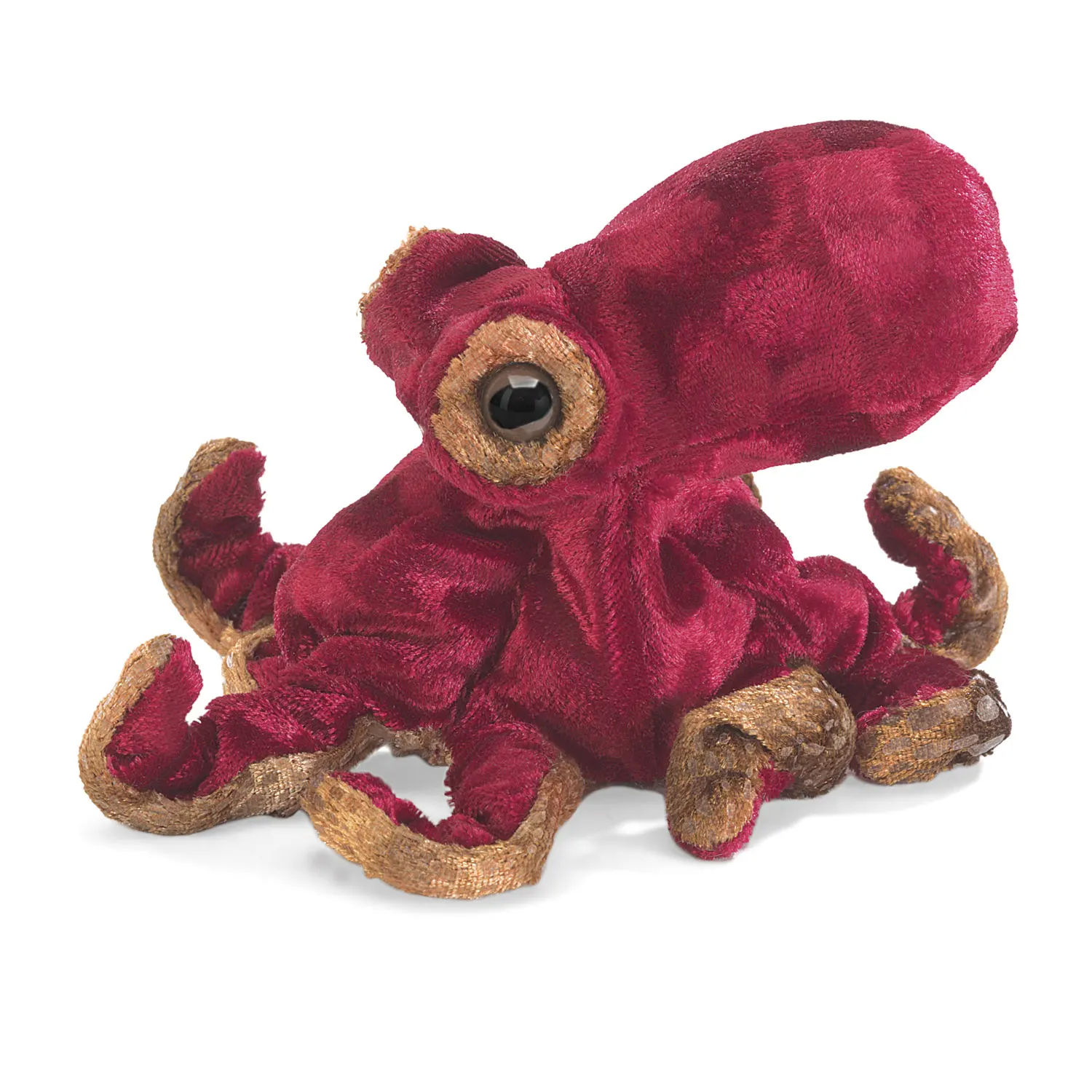 Mini Oktopus, rot / Mini Red Octopus-Folkmanis® Puppets