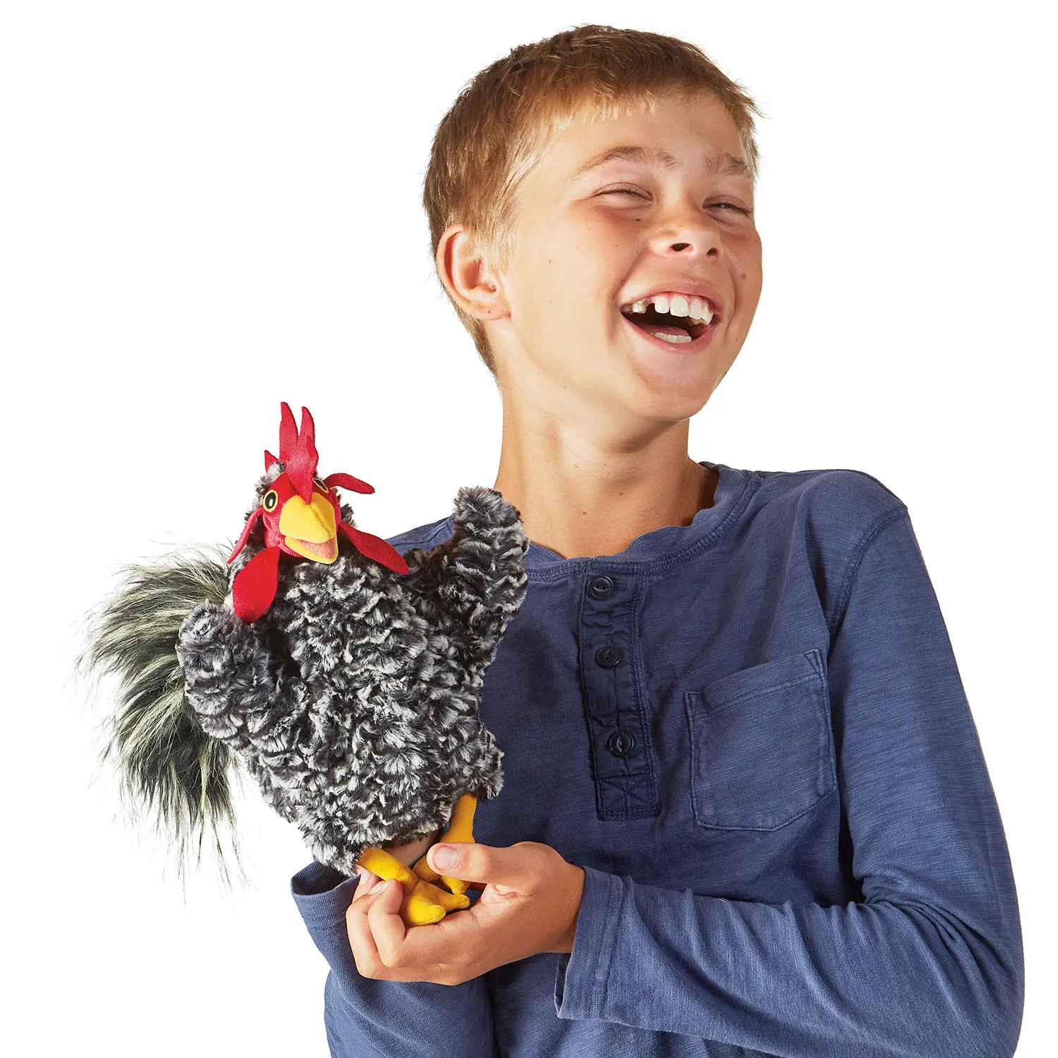 Hahn / Barred Rock Rooster-Folkmanis® Puppets