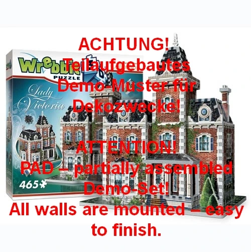 PAD - Lady Victoria - Mansion & Manoir Collection-Wrebbit-3D Puzzles