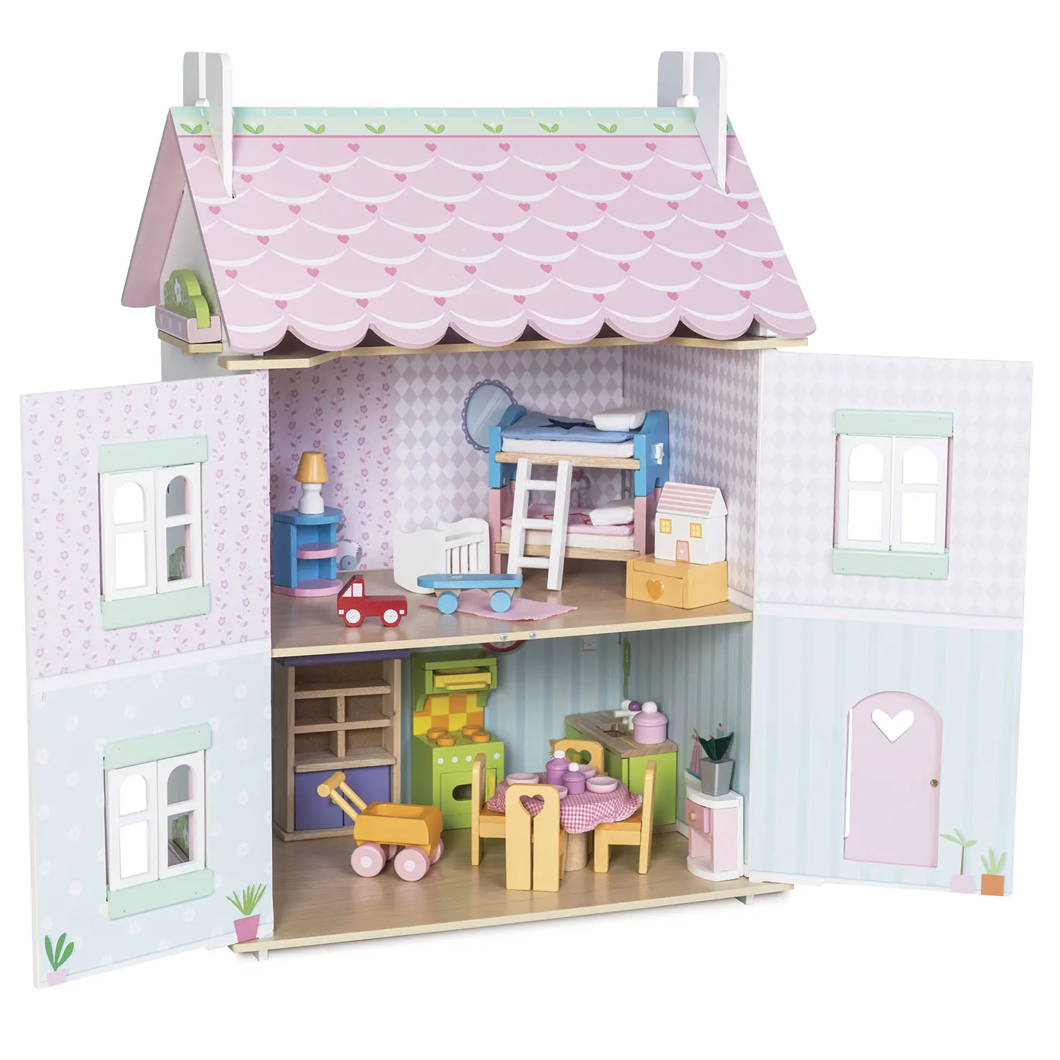 Sweetheart Häuschen (mit Möbeln) / Sweetheart Cottage (inclusive Furniture)-Le Toy Van (LTV)