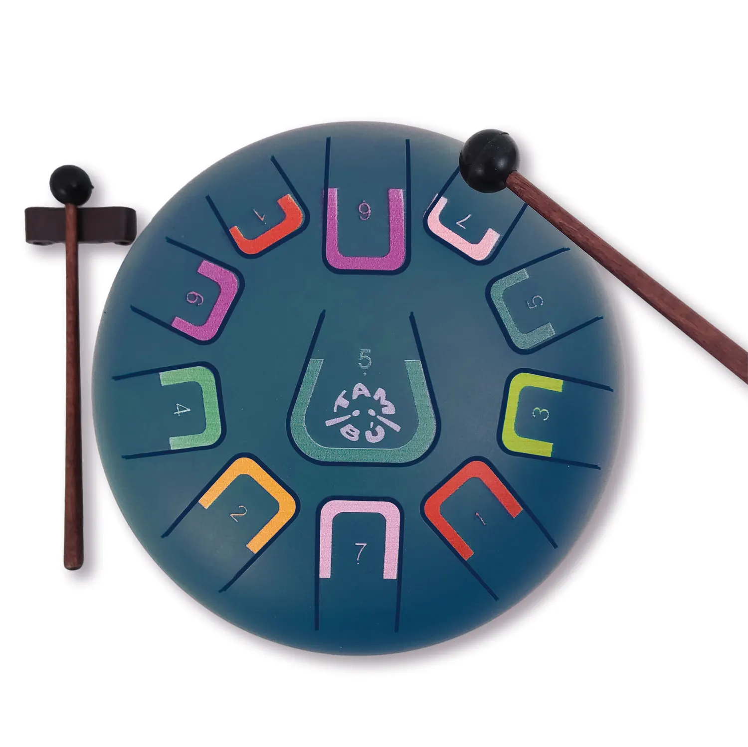 Tambu Steel Drum - Deep Space (Matt Anthrazit)-JuegaConmigo