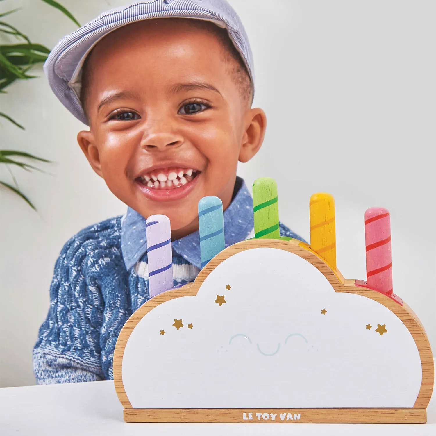 Regenbogenwolke Pop! / Rainbow Cloud Pop-Up Toy-Le Toy Van (LTV)