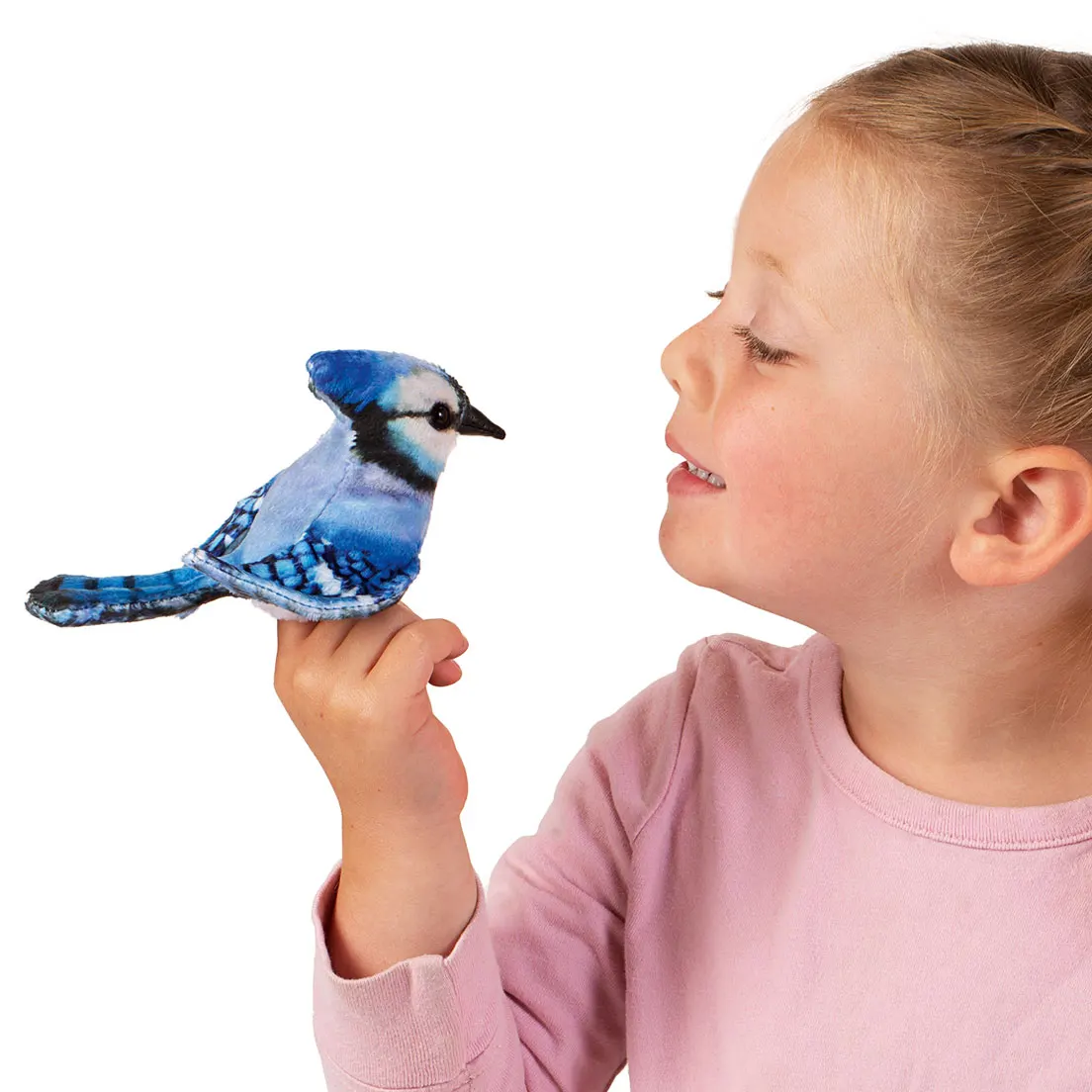 Mini Blauhäher/ Mini Blue Jay-Folkmanis® Puppets