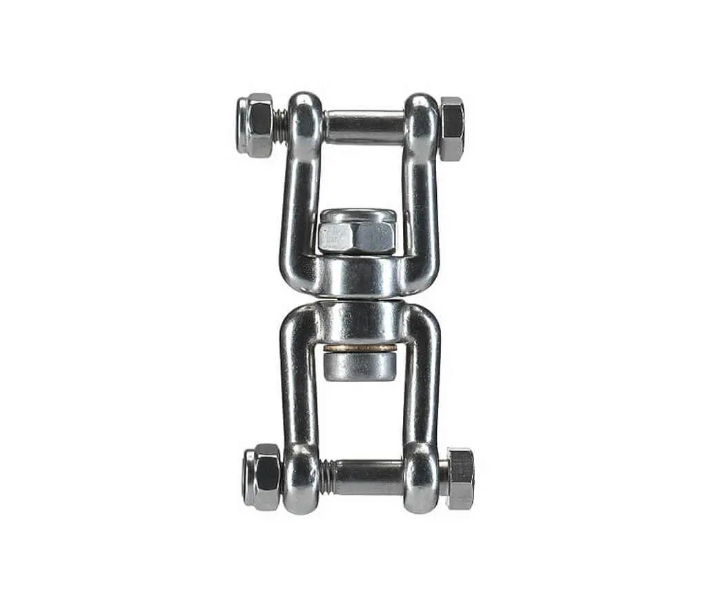 Drehgelenk aus Nirosta-Stahl für Sky-Chair bis 120 kg belastbar-SKY Chair®