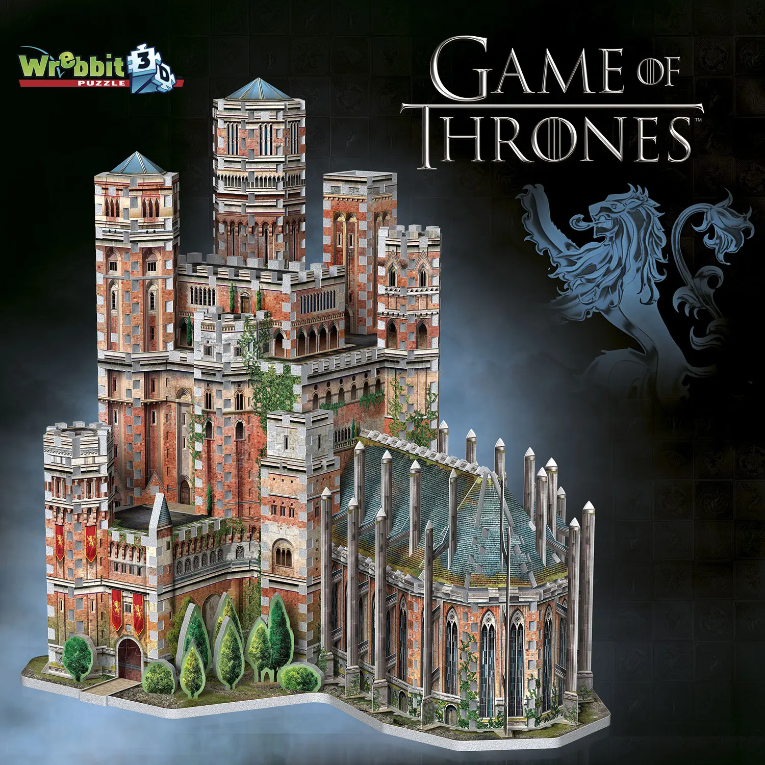 Roter Bergfried / The Red Keep - Game of Thrones-Wrebbit-3D Puzzles