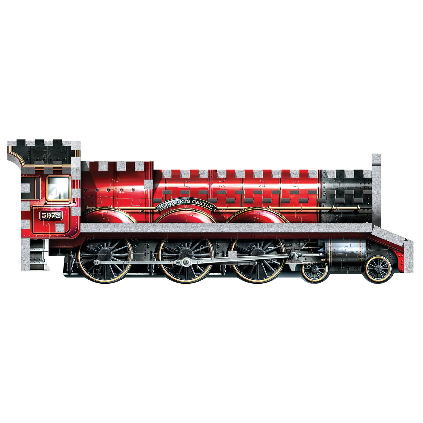 Hogwarts Express Mini Harry Potter/Hogwarts Express Train 155 pcs. 3D-Puzzle-Wrebbit-3D Puzzles