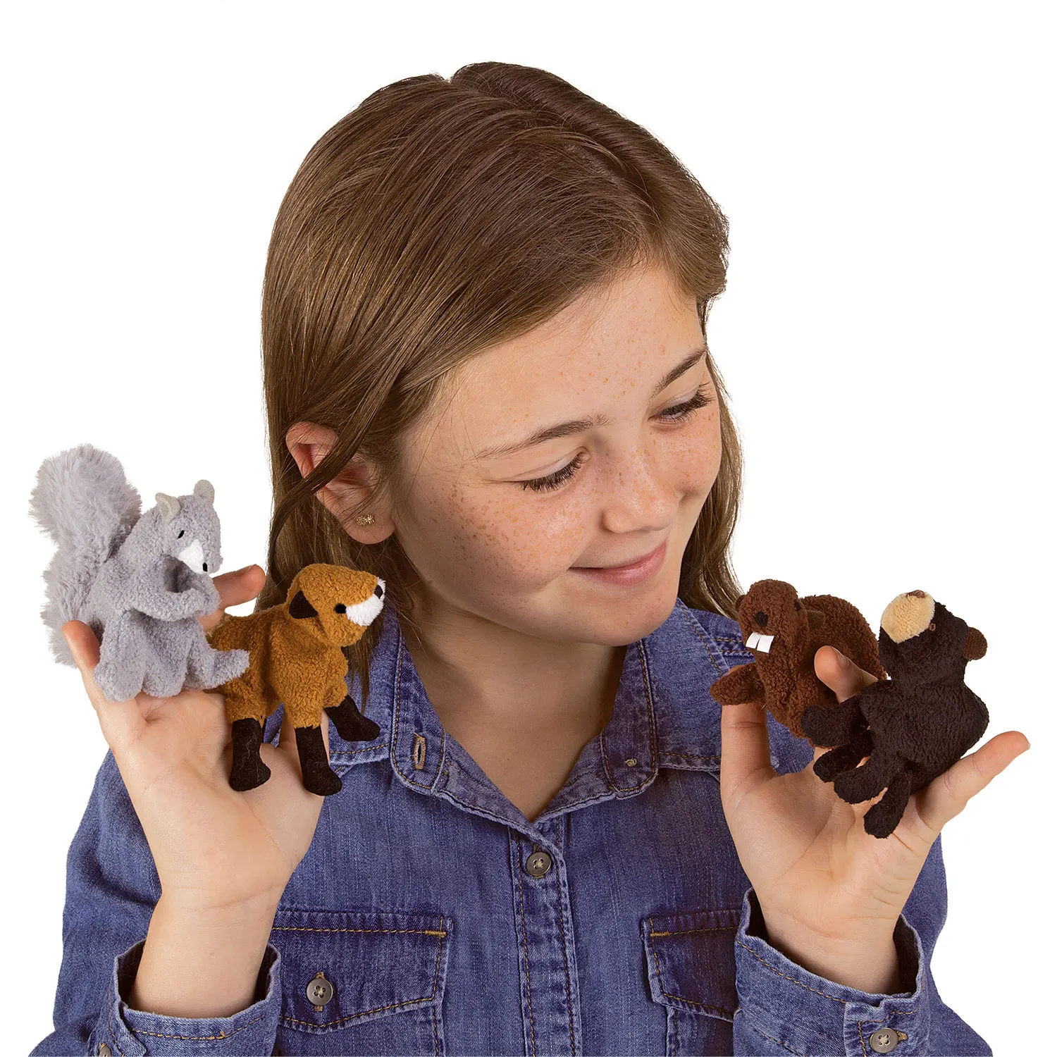 Spielset Waldtiere / Woodland Animal Set-Folkmanis® Puppets