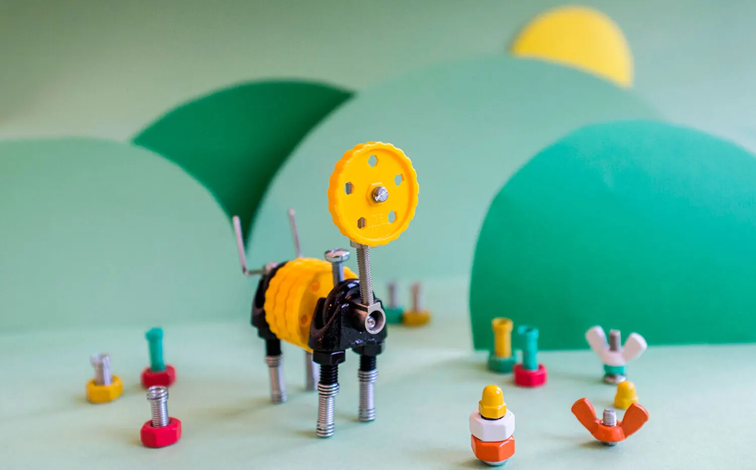 Vehicle Kit - Yellow Car - BlazeBit-TheOffbits