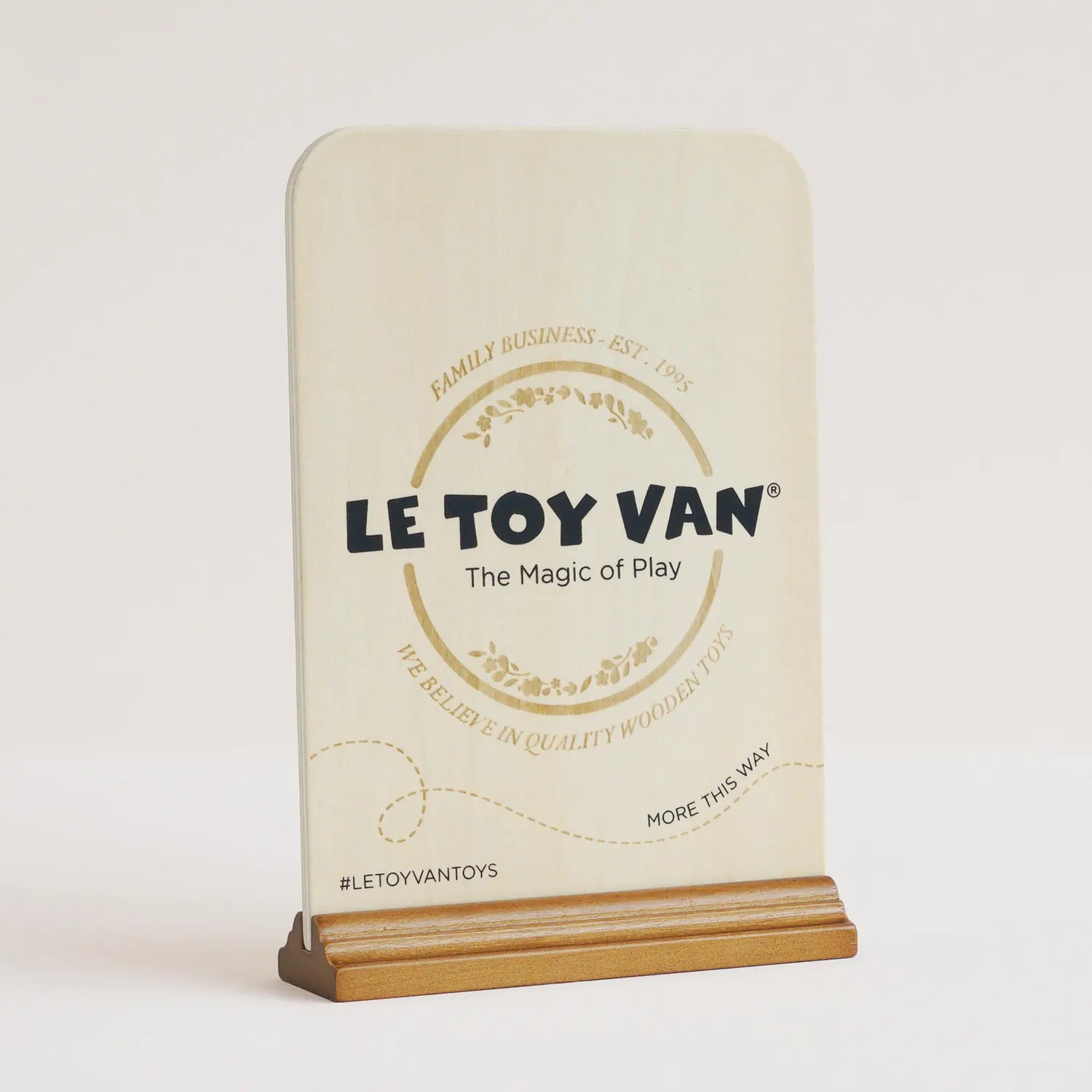 Infotafel / Retail Info Board-Le Toy Van (LTV)