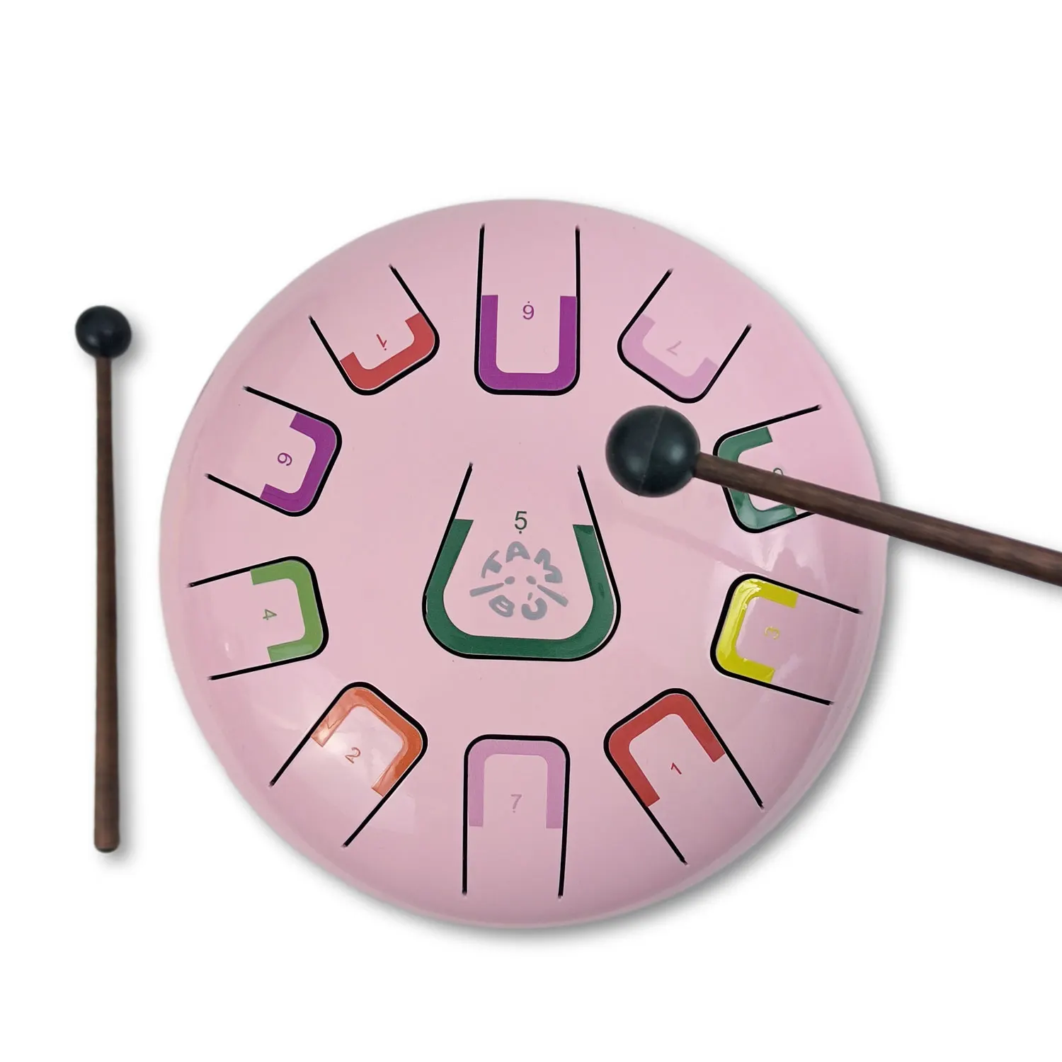 Tambu Steel Drum - Coral Reef (Matt Pink)-JuegaConmigo