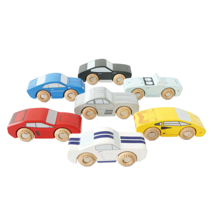 Classic Sportwagen / Classic Wooden Sports Cars-Le Toy Van (LTV)