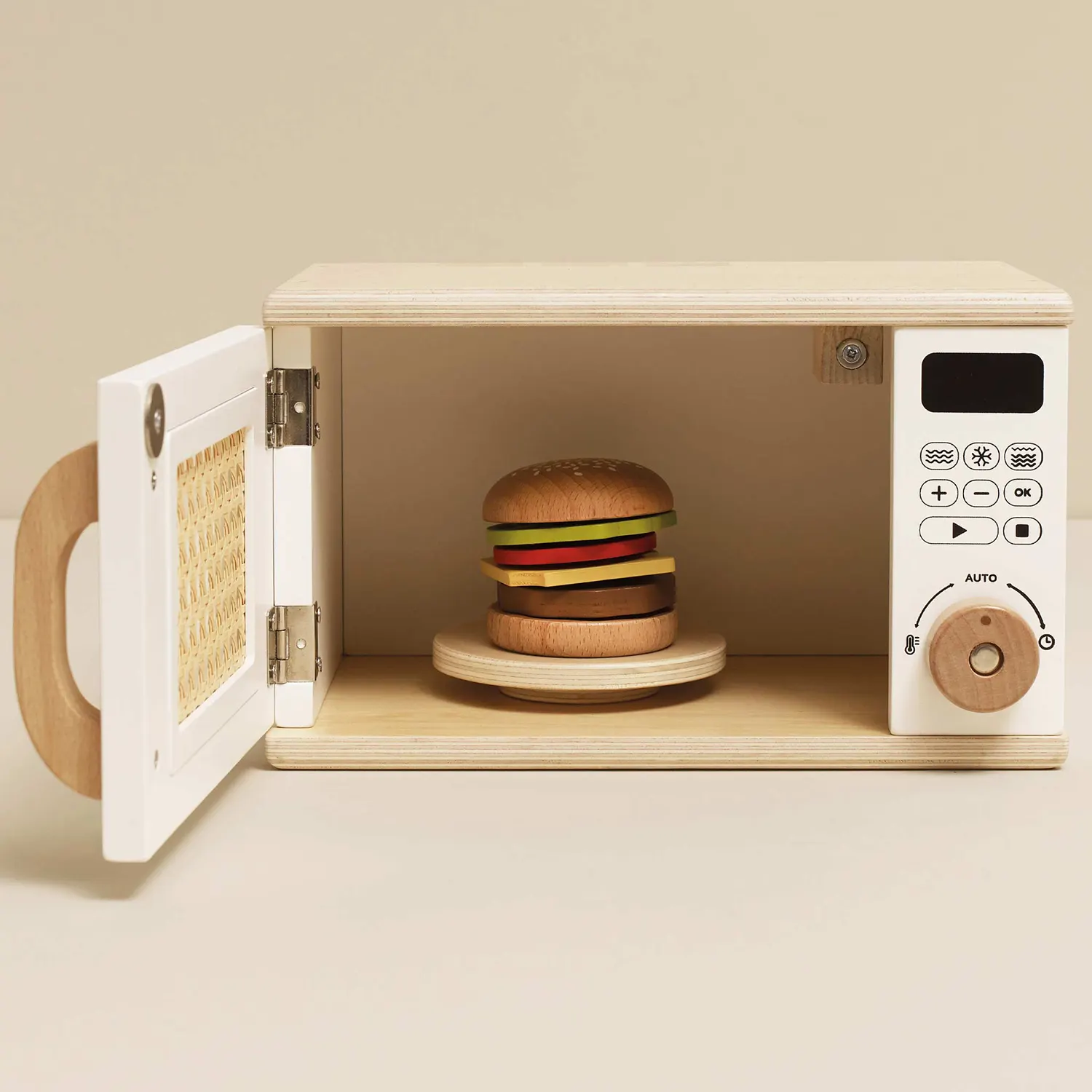 Wooden Microwave Set / Microwelle-Le Toy Van (LTV)