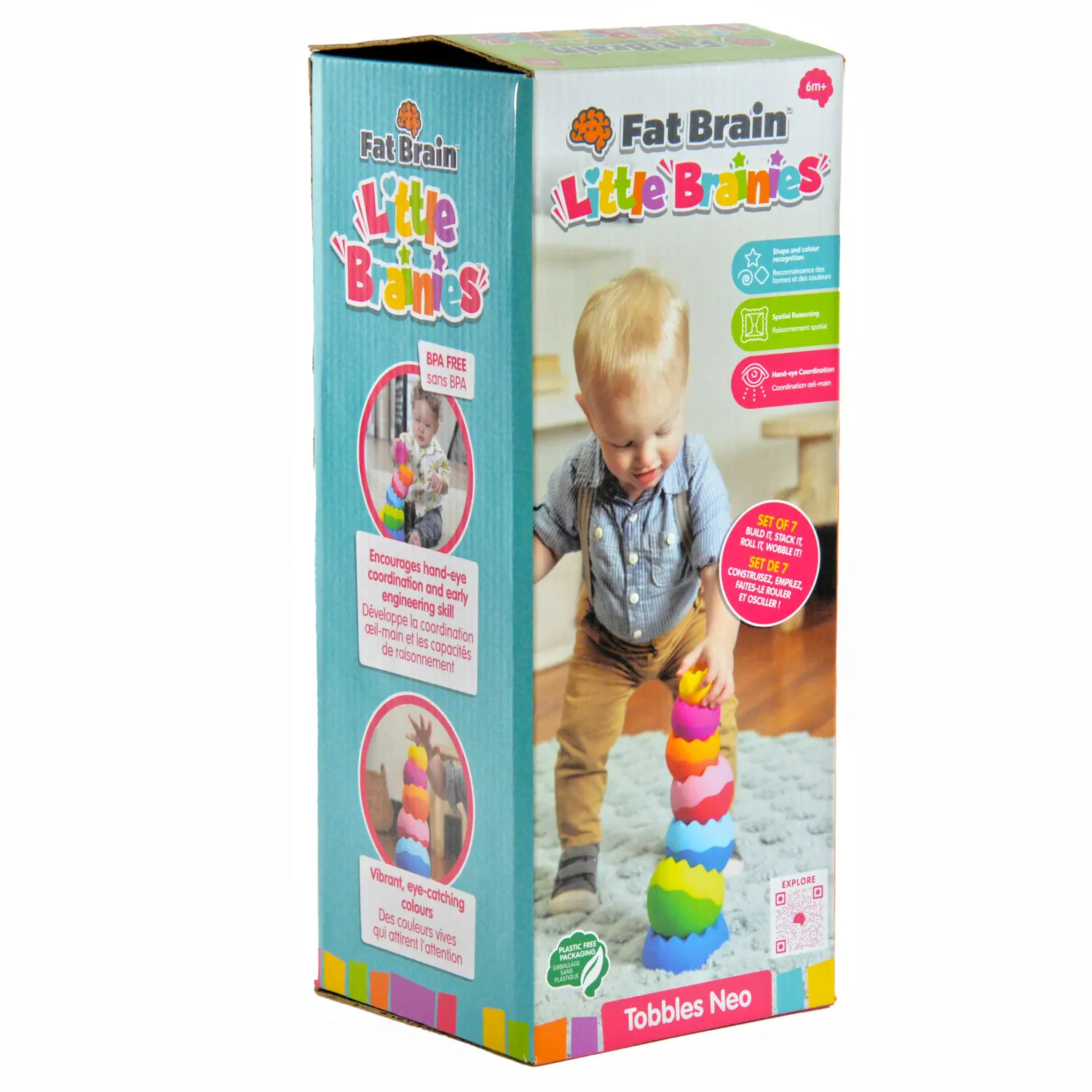 Tobbles Neo - Bau den Wackelturm-TOMY