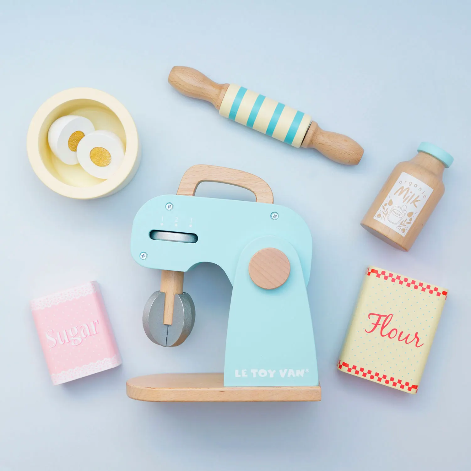 Mixer Set / Bakers Mixer Set and Accessories-Le Toy Van (LTV)