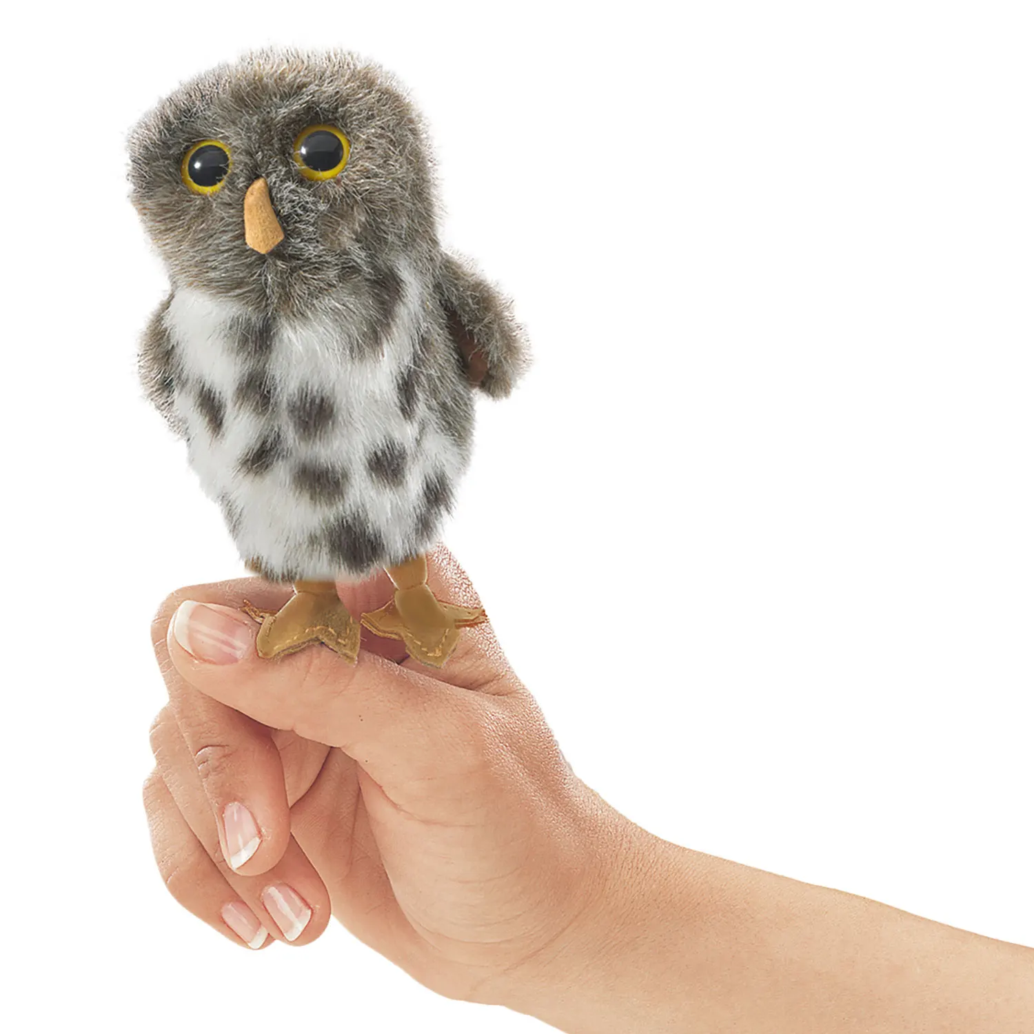 Mini Eule / Mini Spotted Owl-Folkmanis® Puppets