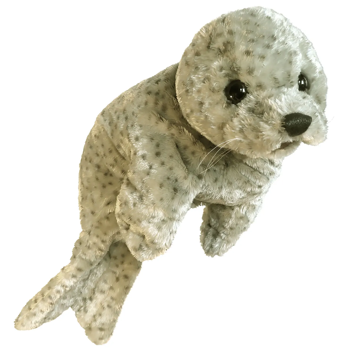 Seerobbenbaby, silber / Harbor Seal-Folkmanis® Puppets