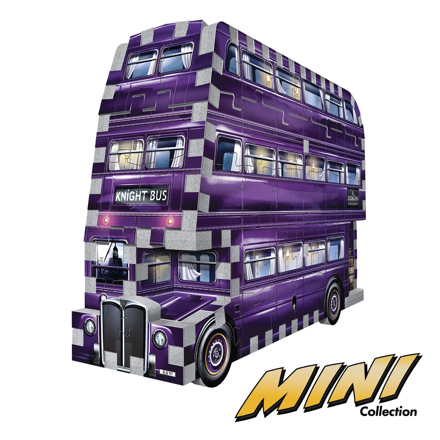 Der fahrende Ritter MINI Harry Potter/Knight Bus MINI Harry Potter 130 pcs.-Wrebbit-3D Puzzles