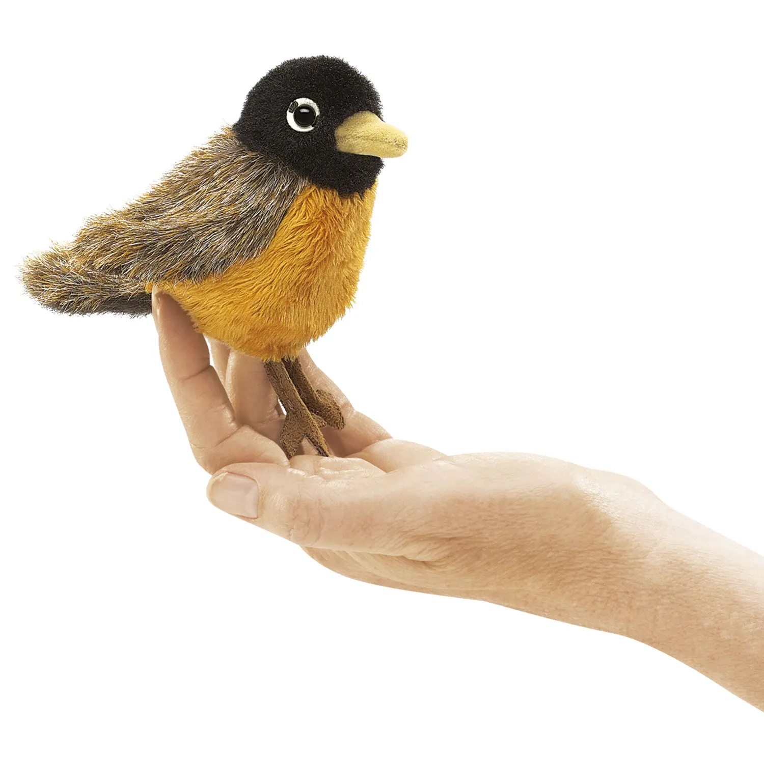 Mini Rotkehlchen / Mini Robin-Folkmanis® Puppets