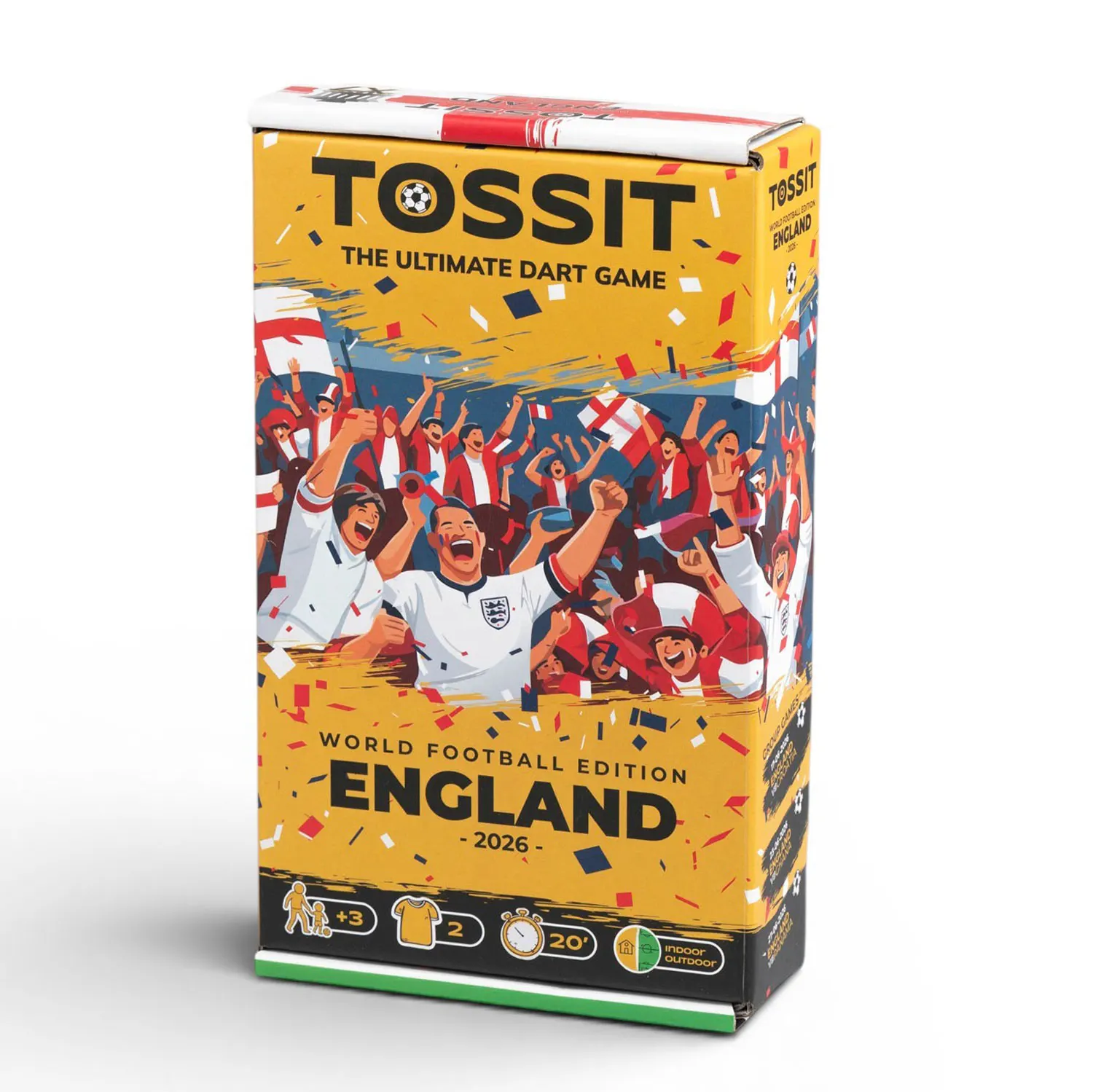 ENGLAND - TOSSIT Starter Pack - World Football Edition-TOSSIT®