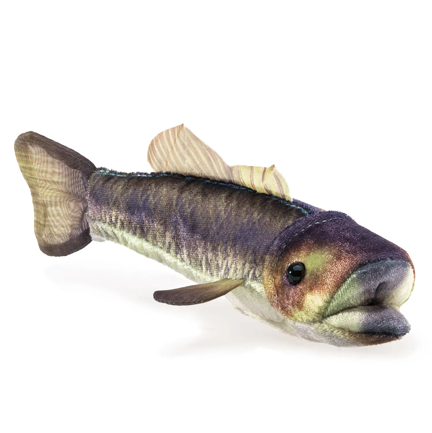 Mini Forellenbarsch / Mini Largemouth Bass-Folkmanis® Puppets