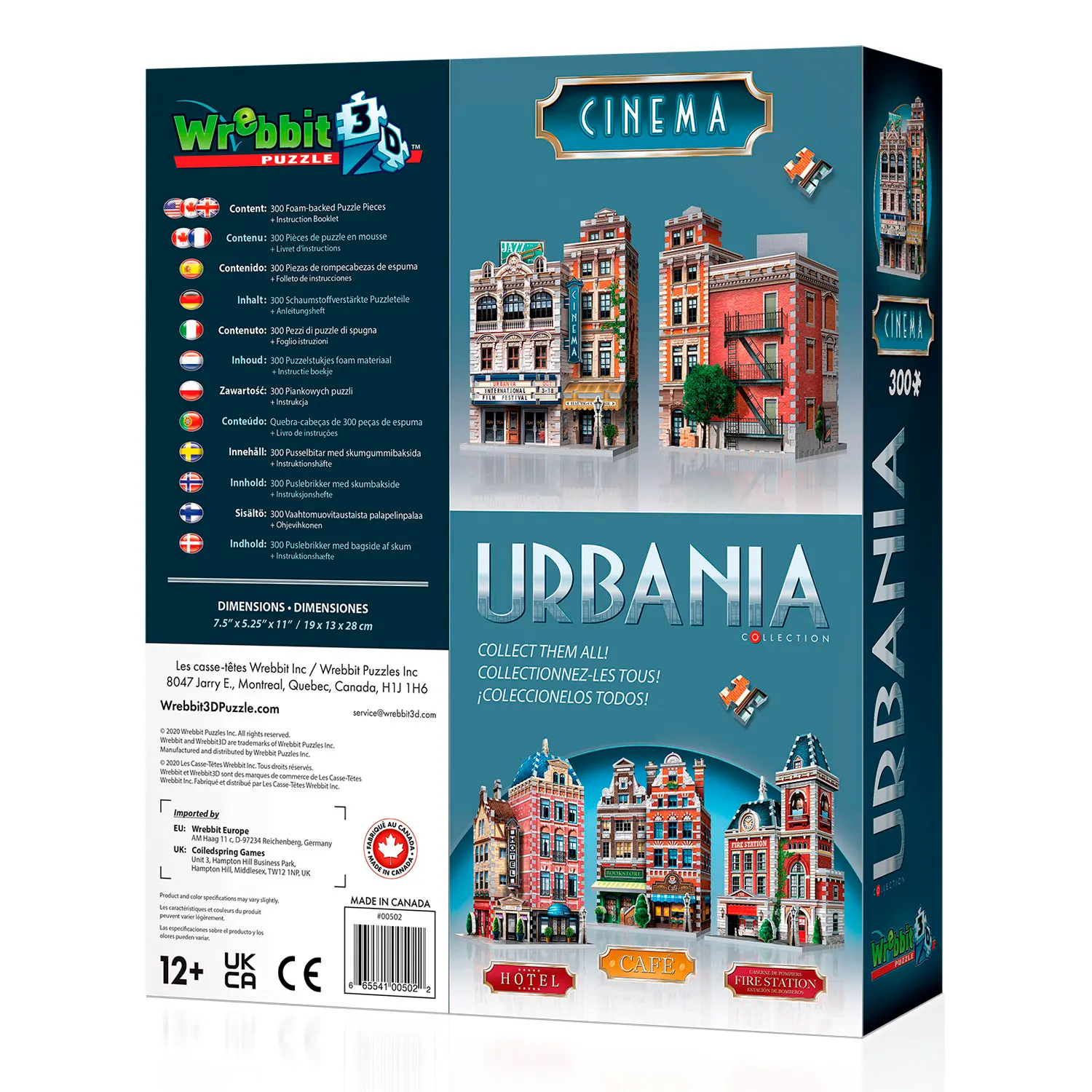 Urbania: Cinema-Wrebbit-3D Puzzles