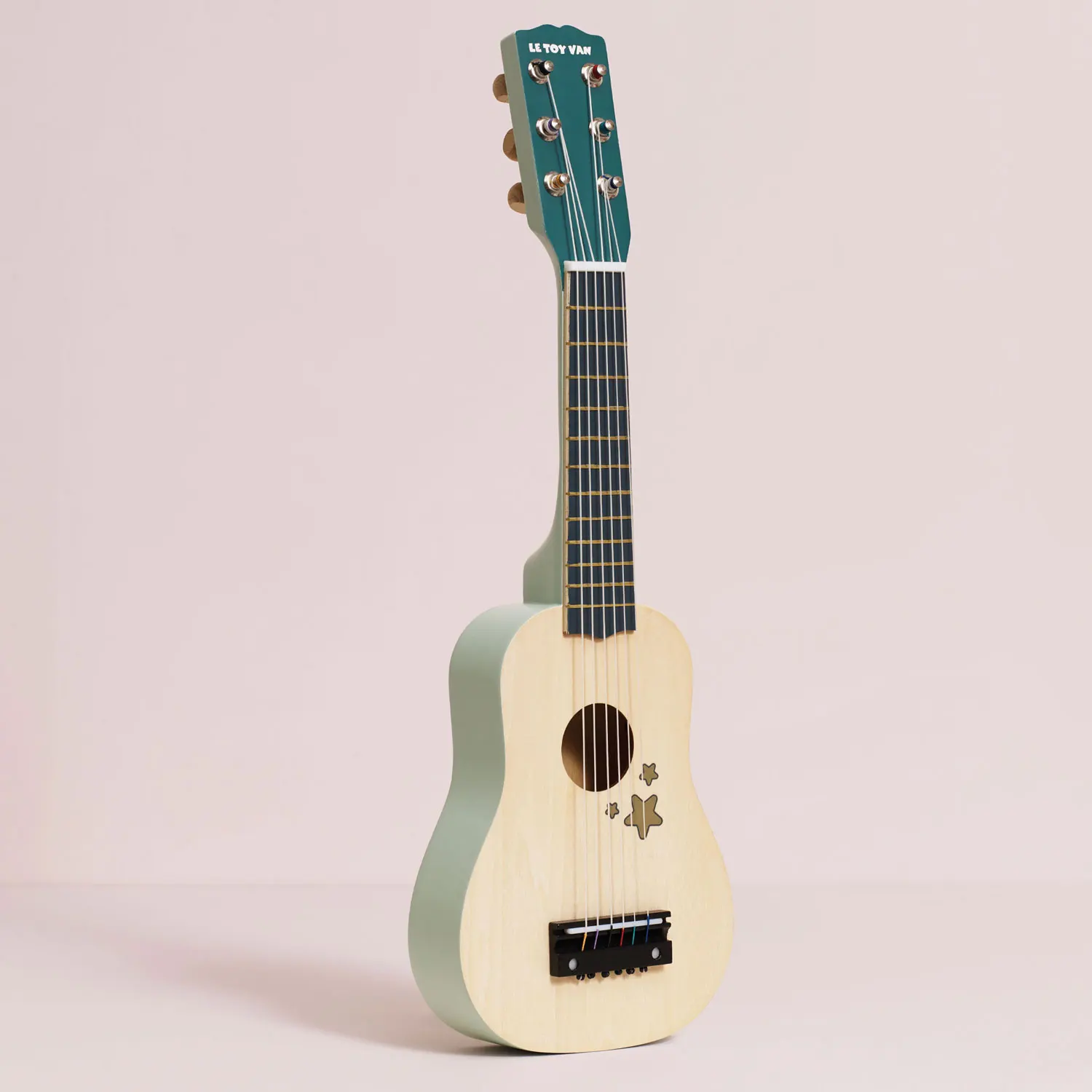 Spielzeuggitarre aus Holz / Wooden Guitar Play Instrument