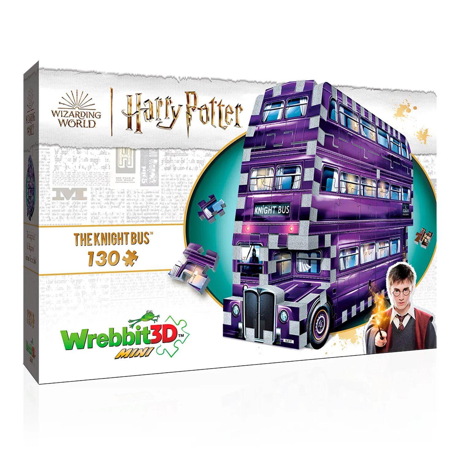 Der fahrende Ritter MINI Harry Potter/Knight Bus MINI Harry Potter 130 pcs.-Wrebbit-3D Puzzles