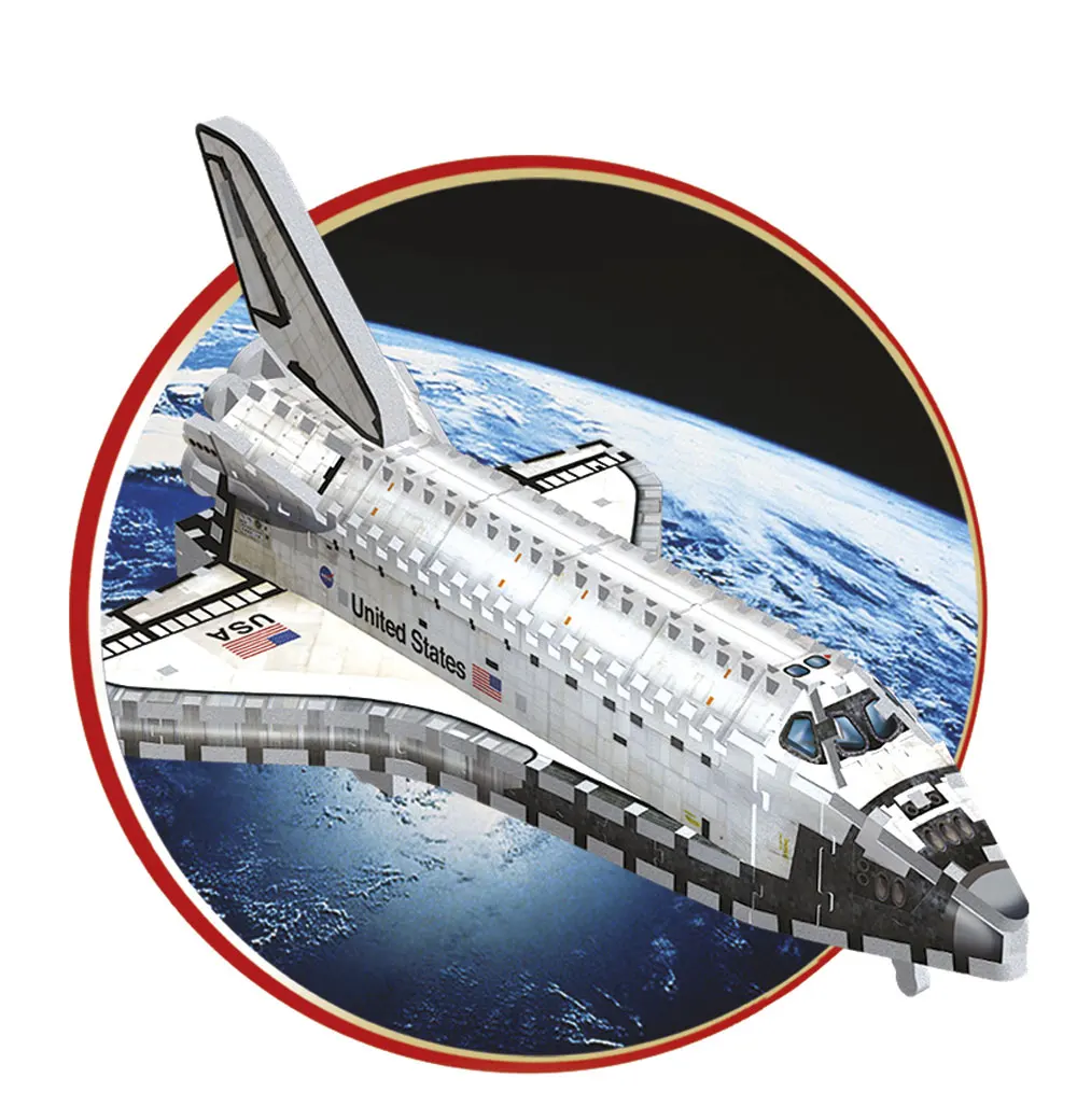 Orbiter - Space Shuttle / 3D-Puzzle-Wrebbit-3D Puzzles