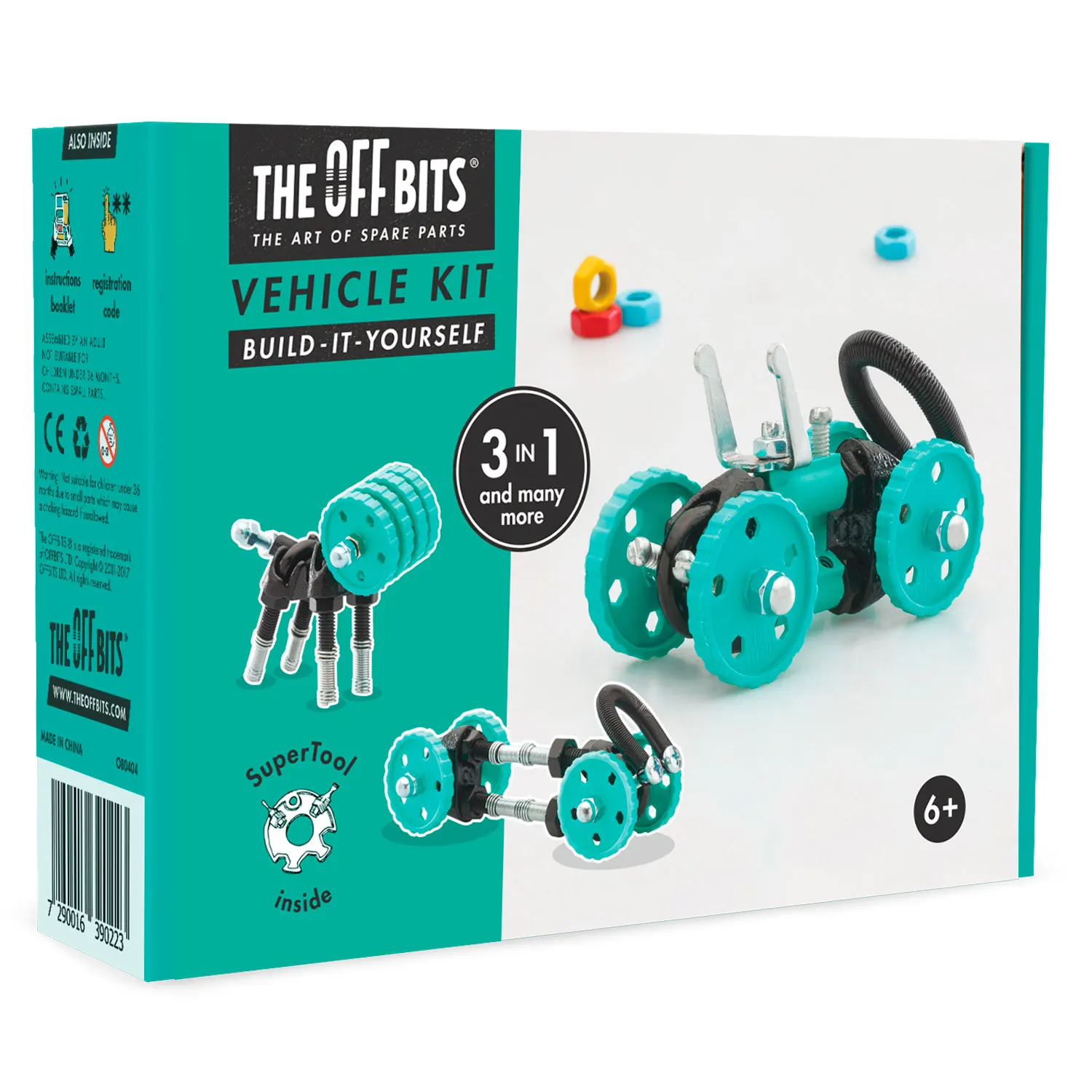 Vehicle Kit - Green Car - BuggyBit-TheOffbits