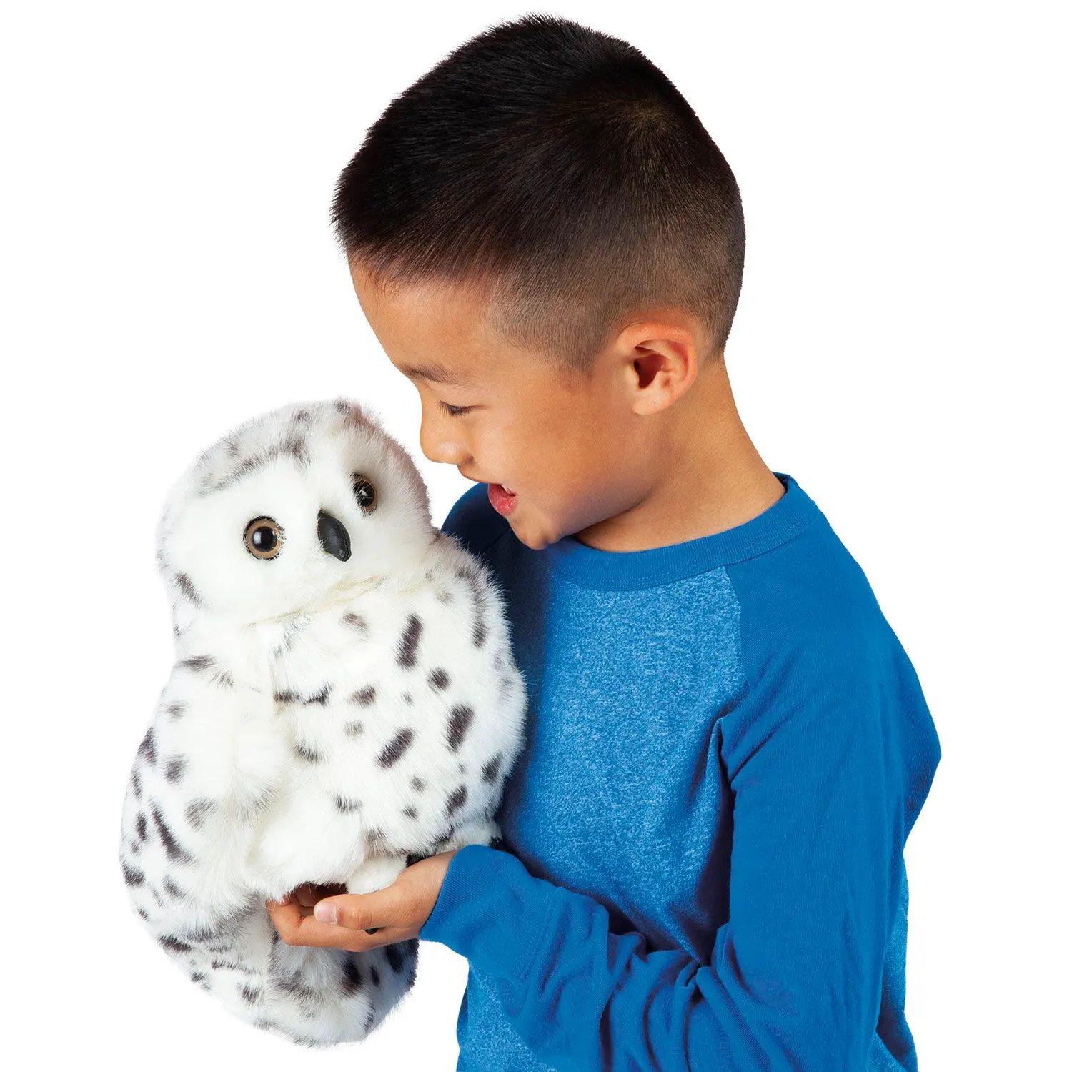 Schnee-Eule / Snowy Owl-Folkmanis® Puppets
