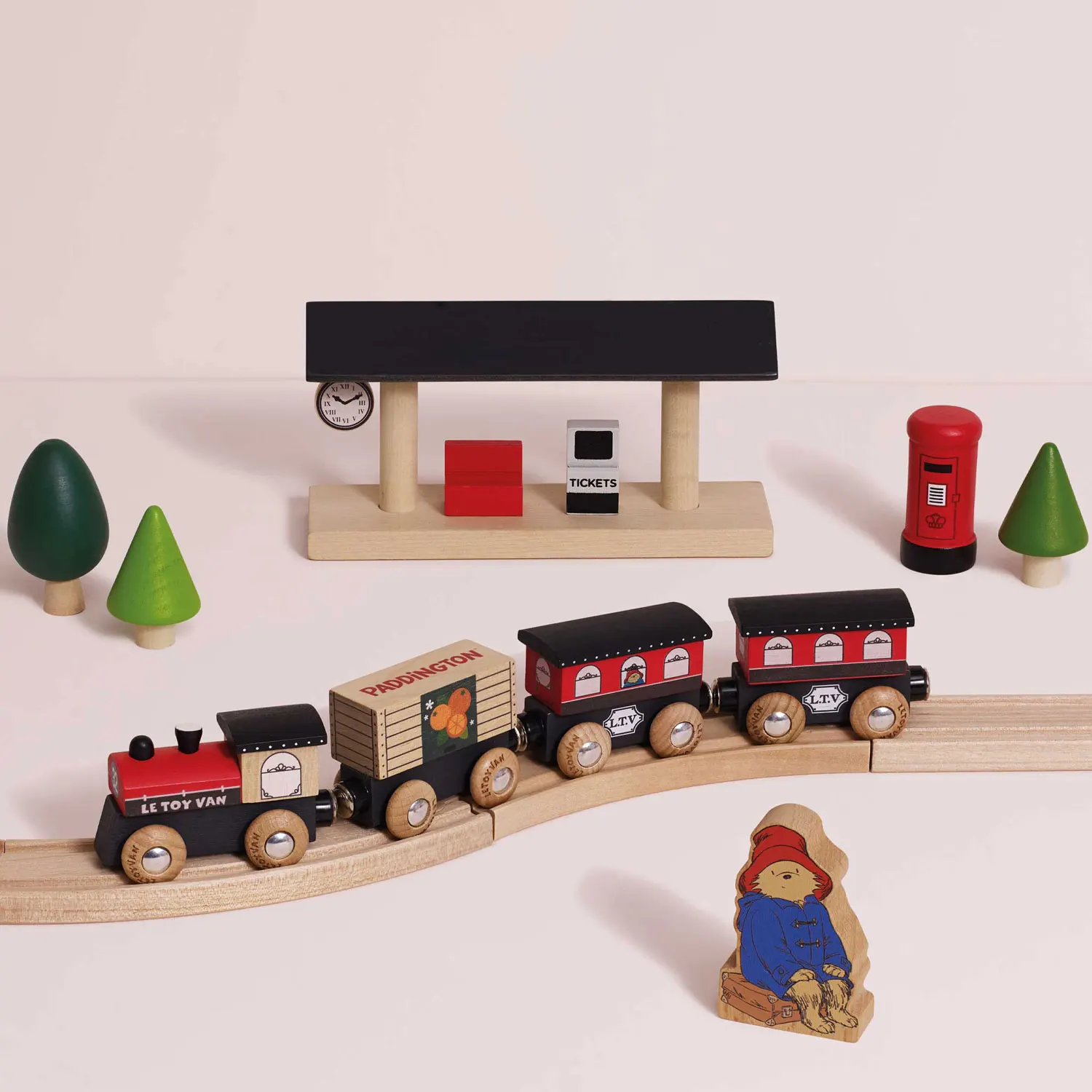 Paddington Wooden Train Set